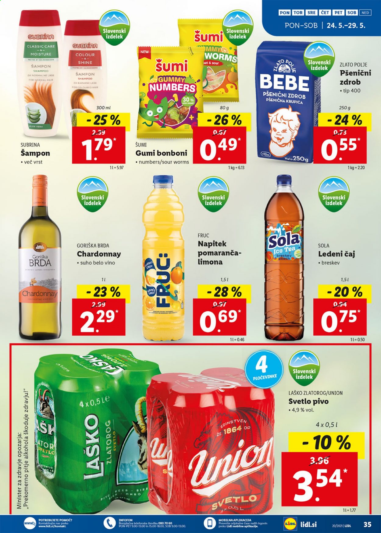 Lidl katalog - 20.5.2021 - 30.5.2021. Stran 35