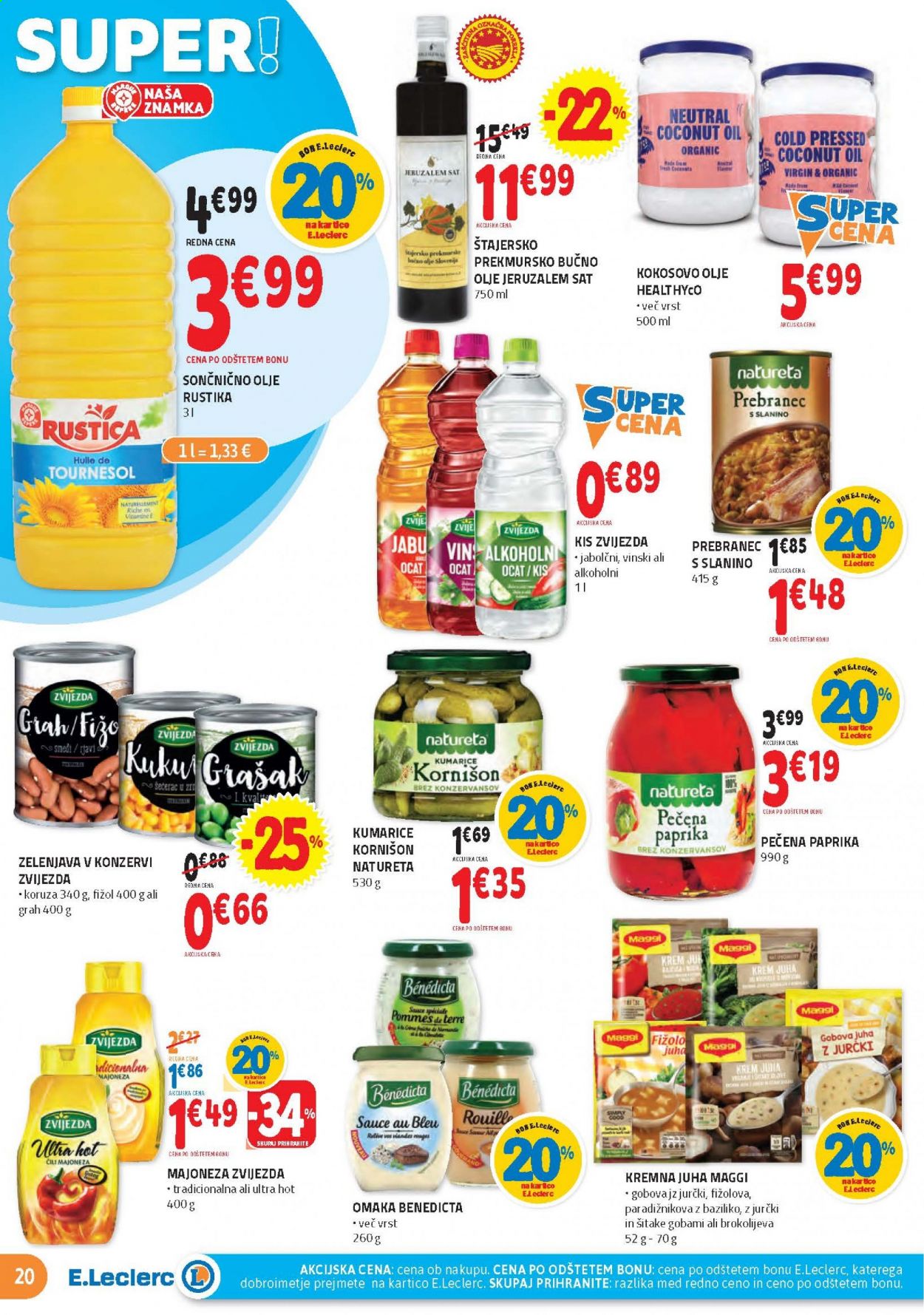 E.Leclerc katalog - 19.5.2021 - 29.5.2021. Stran 20