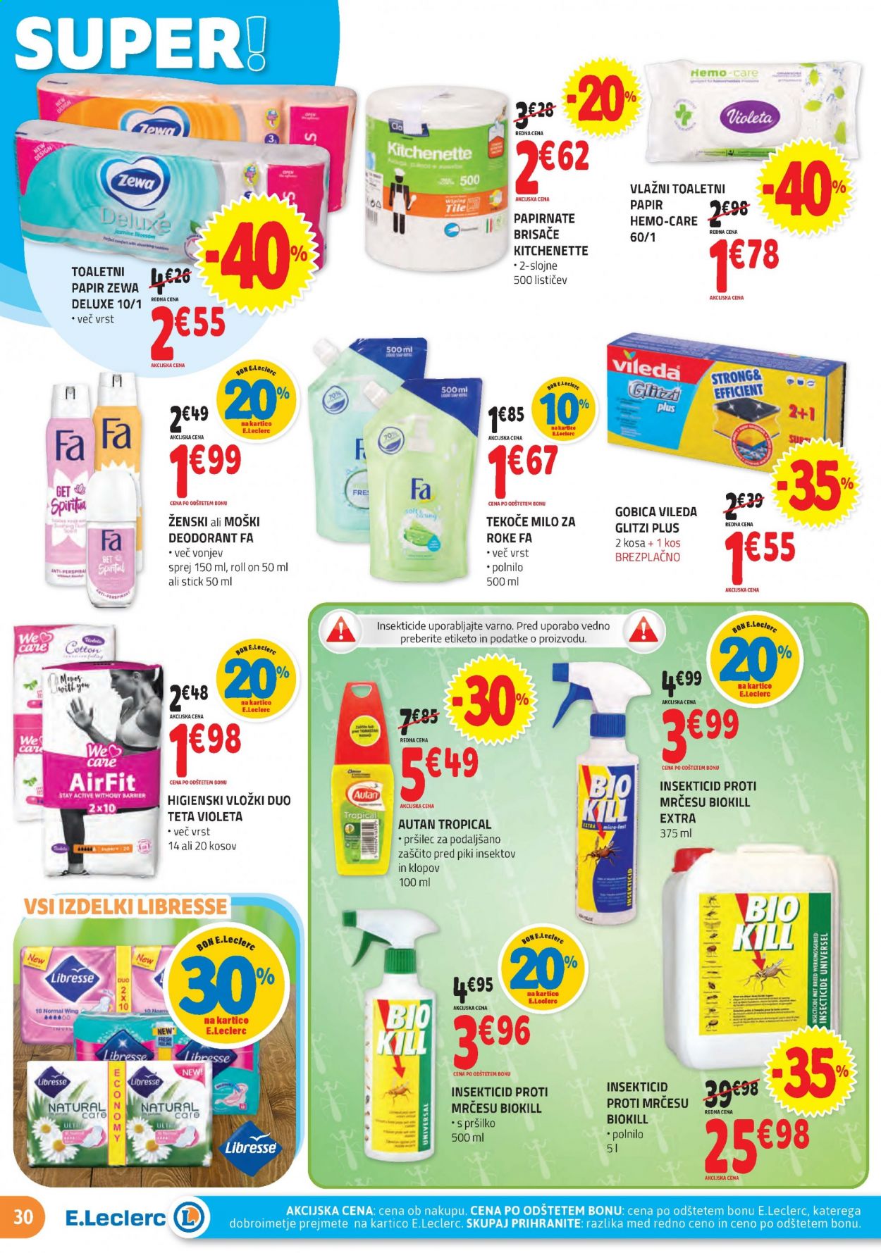 E.Leclerc katalog - 19.5.2021 - 29.5.2021. Stran 30