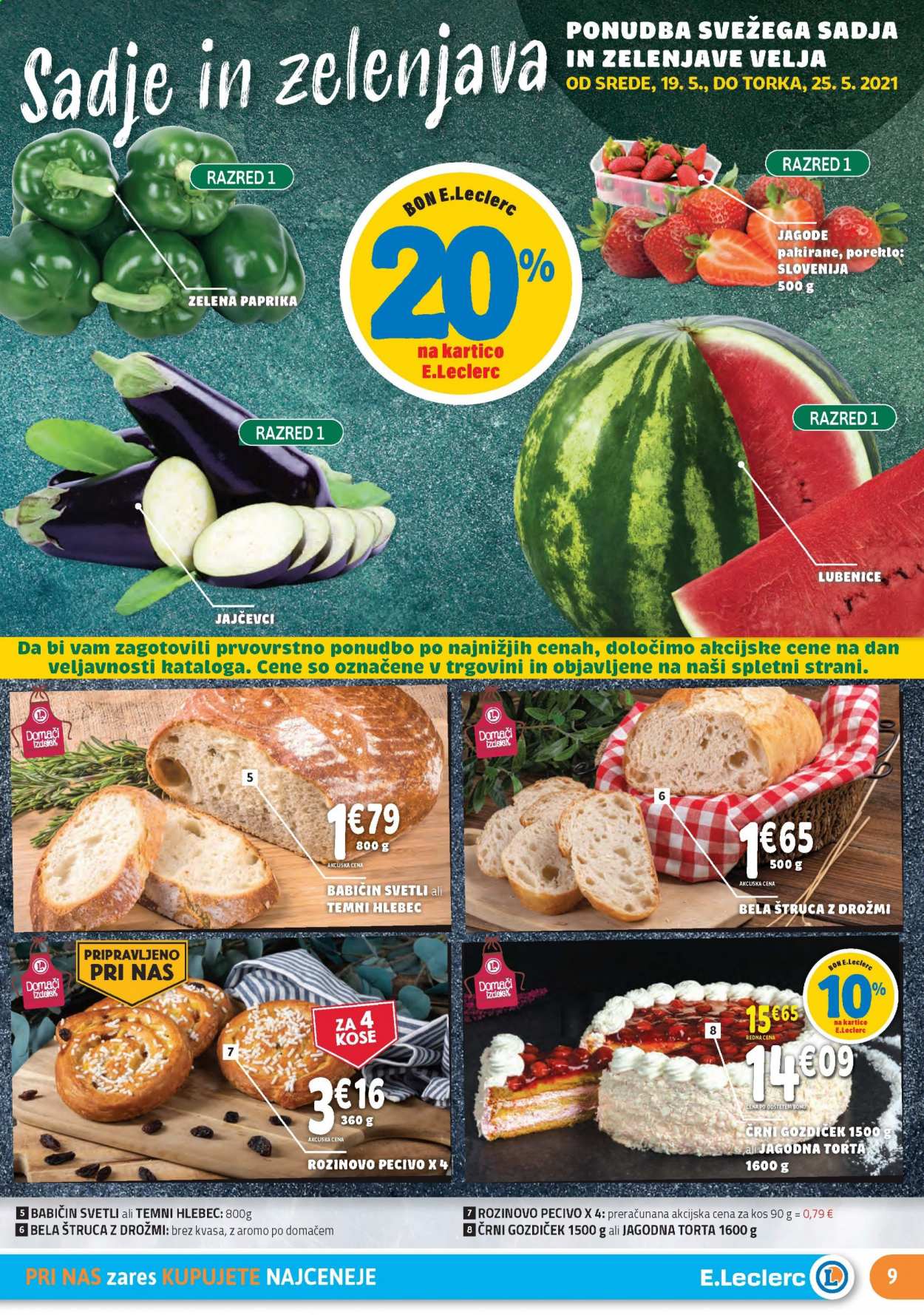 E.Leclerc katalog - 19.5.2021 - 29.5.2021. Stran 9