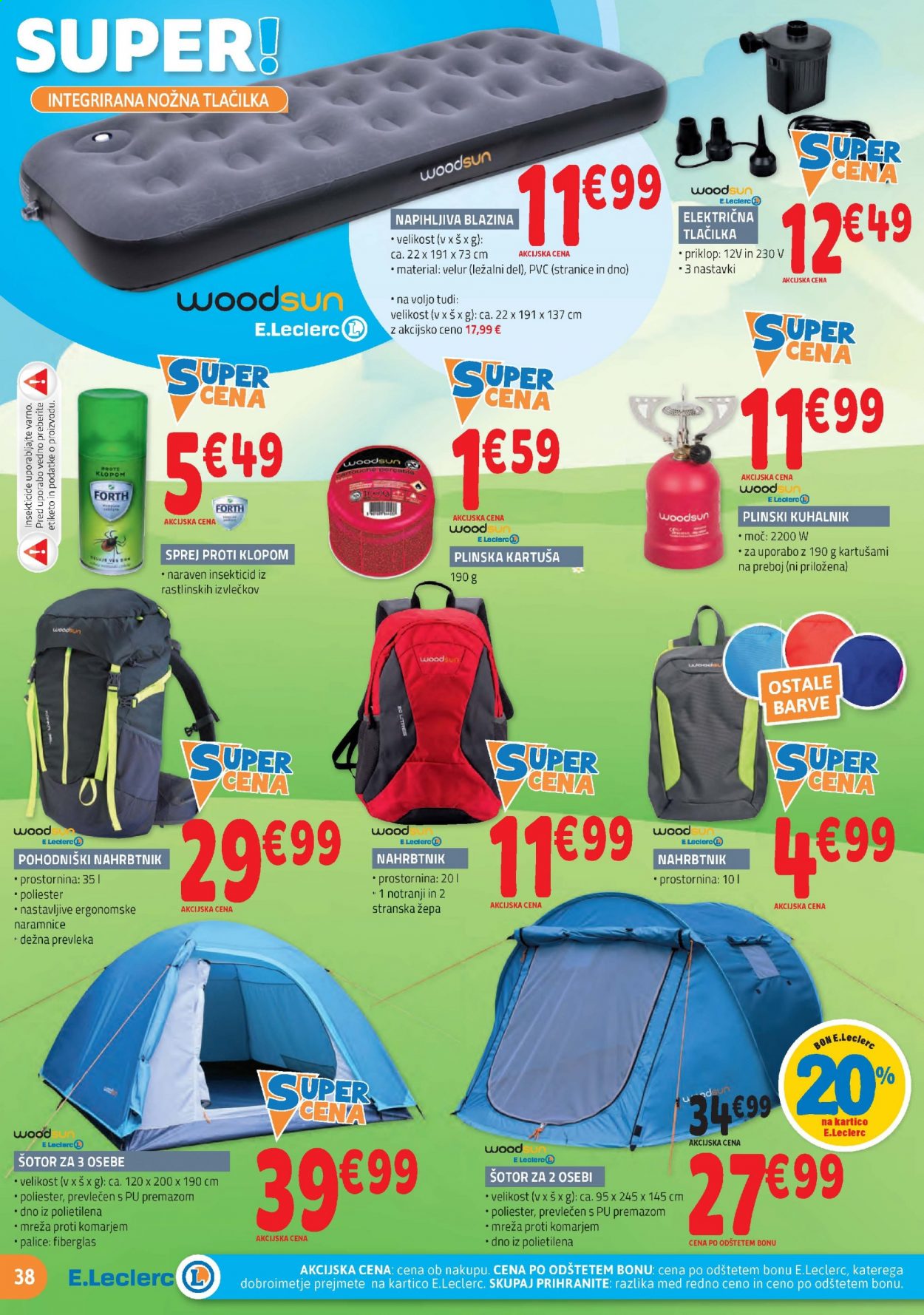 E.Leclerc katalog - 19.5.2021 - 29.5.2021. Stran 38