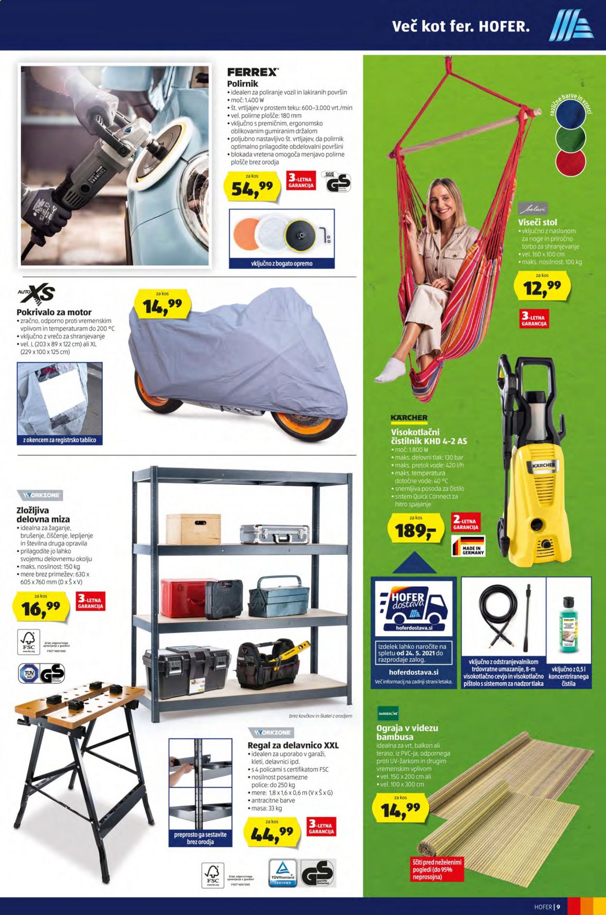 Hofer katalog - 21.5.2021 - 29.5.2021. Stran 9