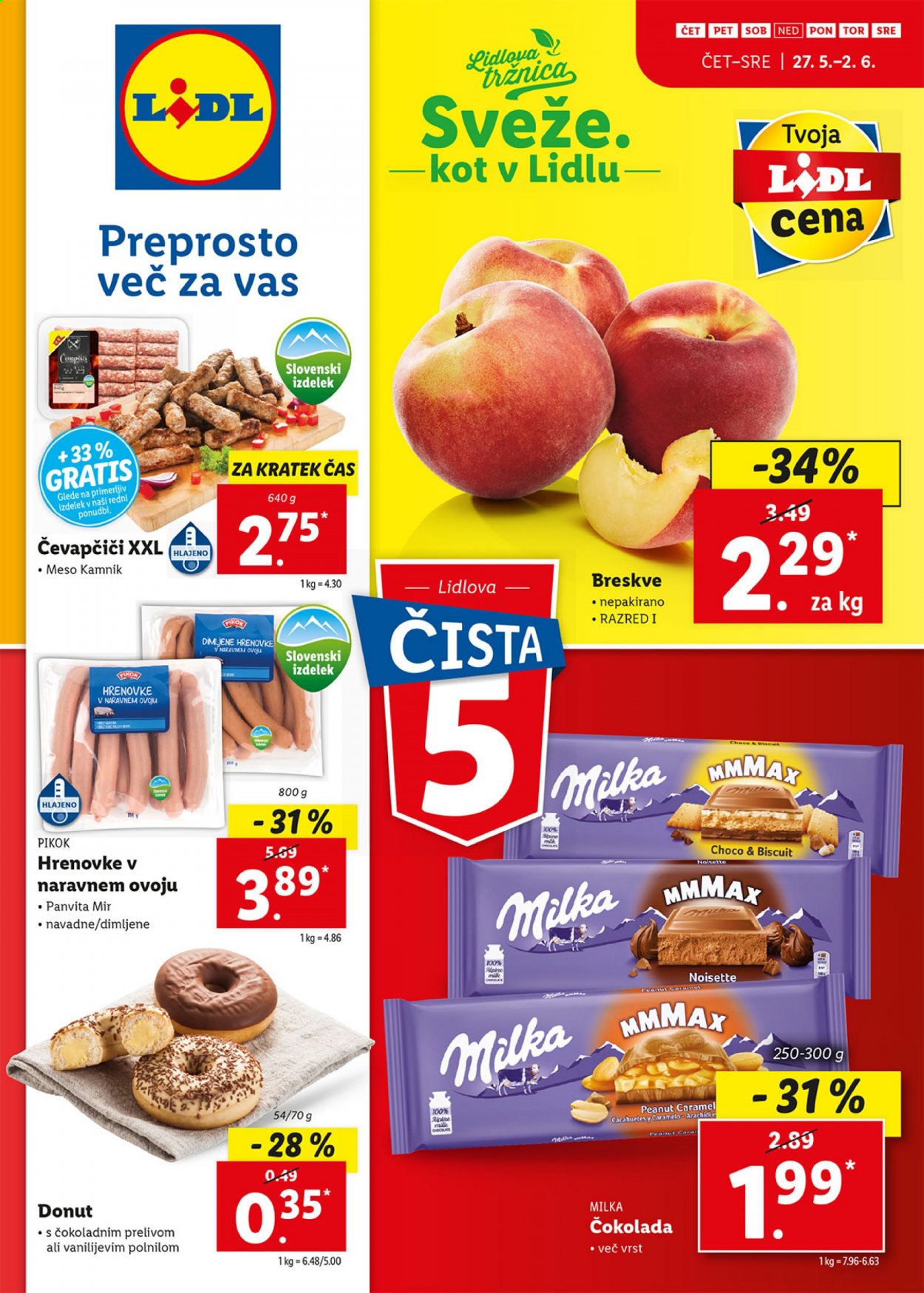 Lidl katalog - 27.5.2021 - 2.6.2021. Stran 1