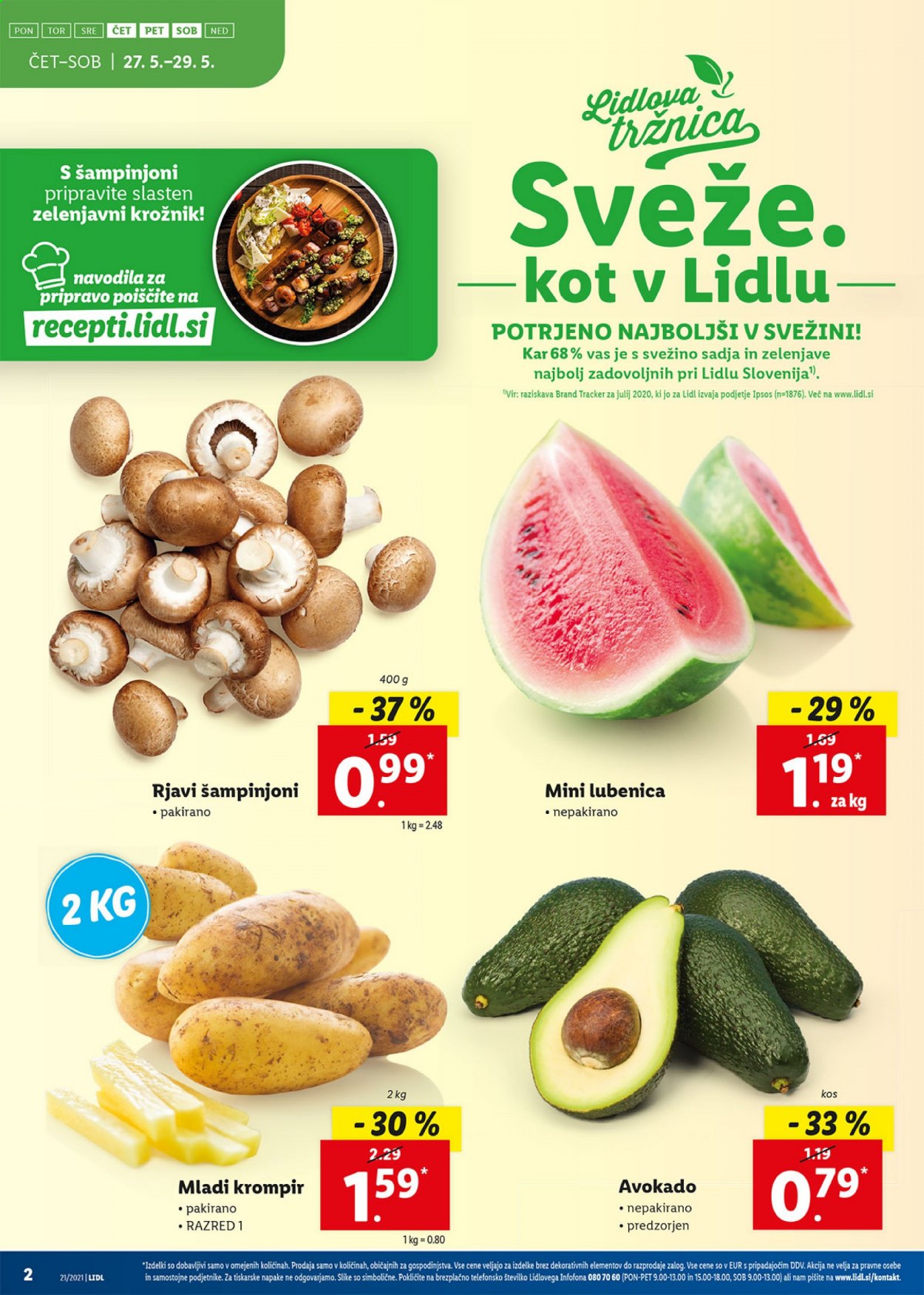 Lidl katalog - 27.5.2021 - 2.6.2021. Stran 2