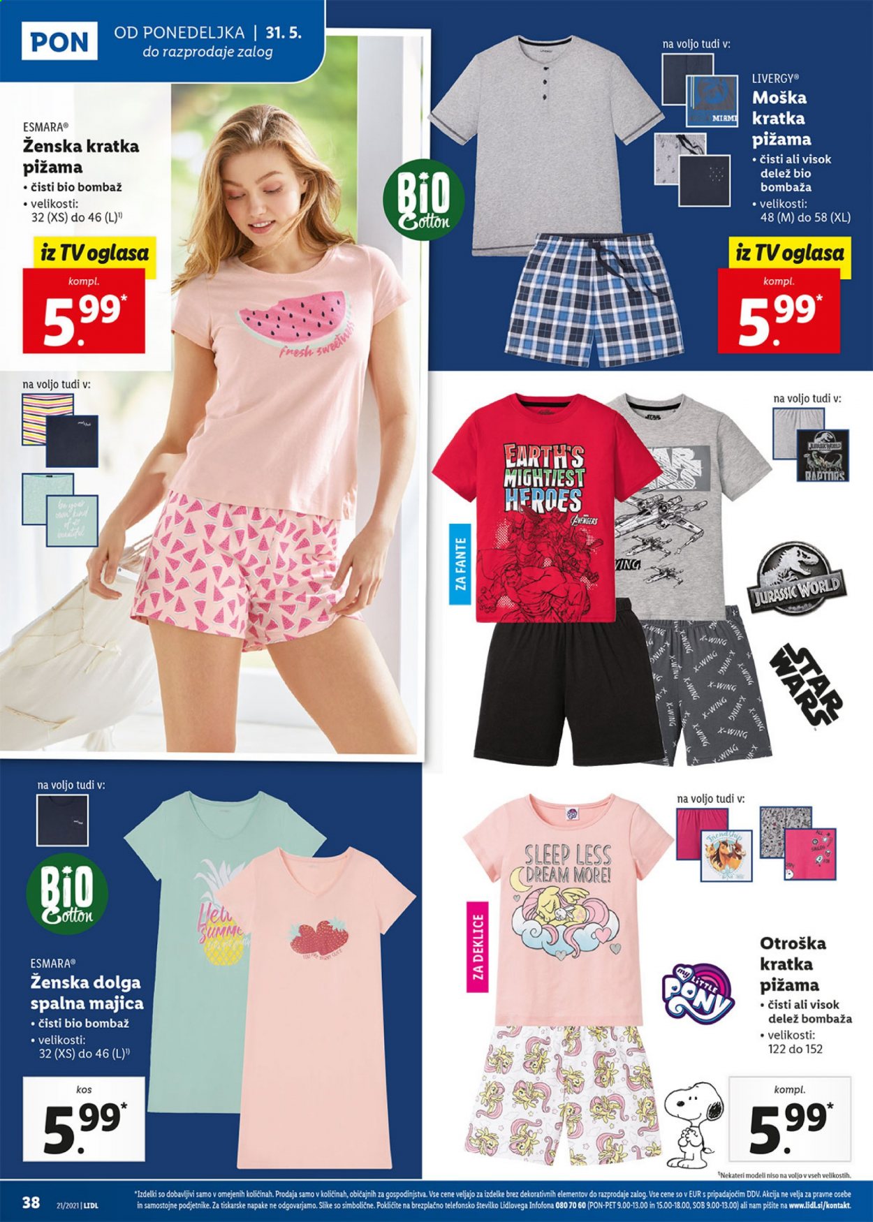 Lidl katalog - 27.5.2021 - 2.6.2021. Stran 38