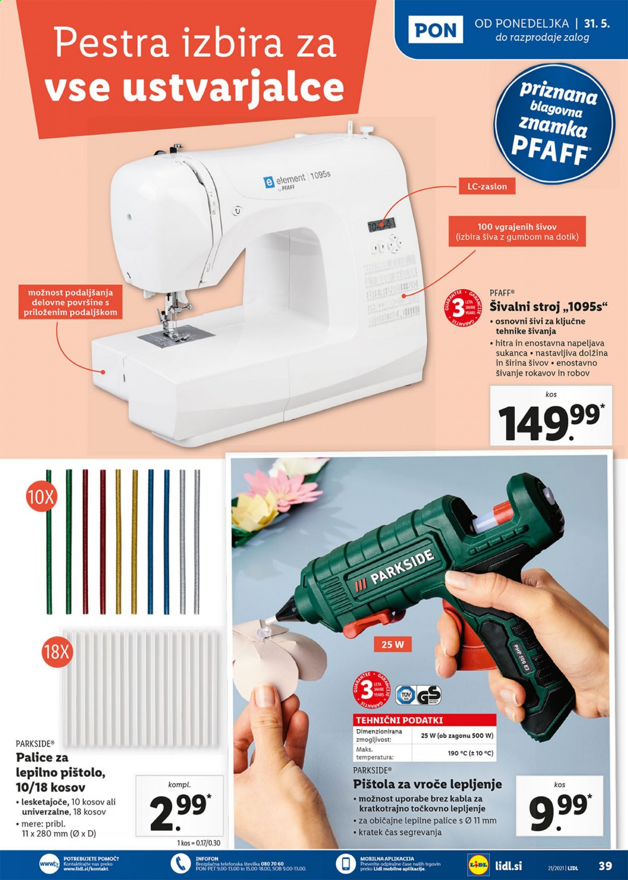 Lidl katalog - 27.5.2021 - 2.6.2021. Stran 39