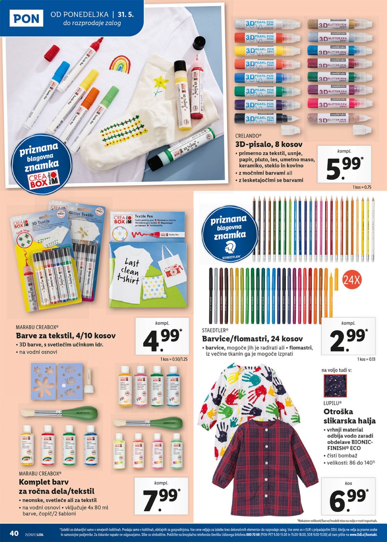 Lidl katalog - 27.5.2021 - 2.6.2021. Stran 40
