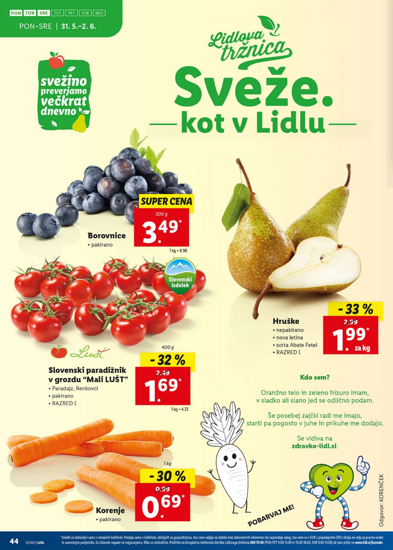 Lidl katalog - 27.5.2021 - 2.6.2021. Stran 44