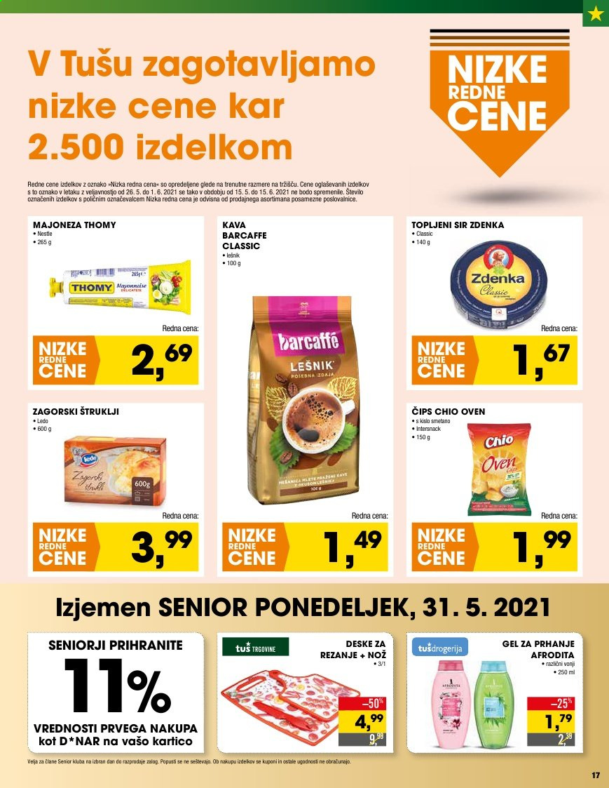 Tuš katalog - 26.5.2021 - 1.6.2021. Stran 17