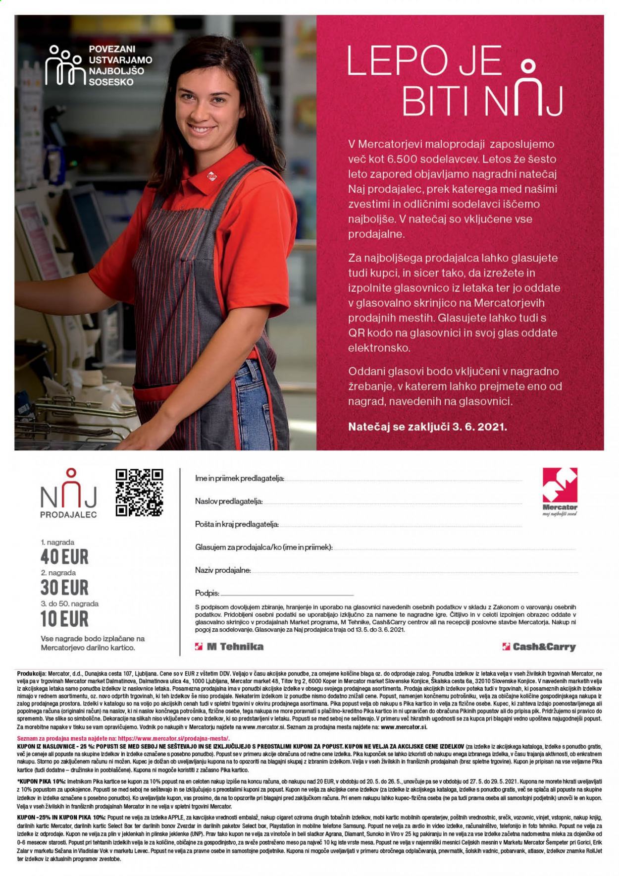 Mercator katalog - 27.5.2021 - 2.6.2021. Stran 40