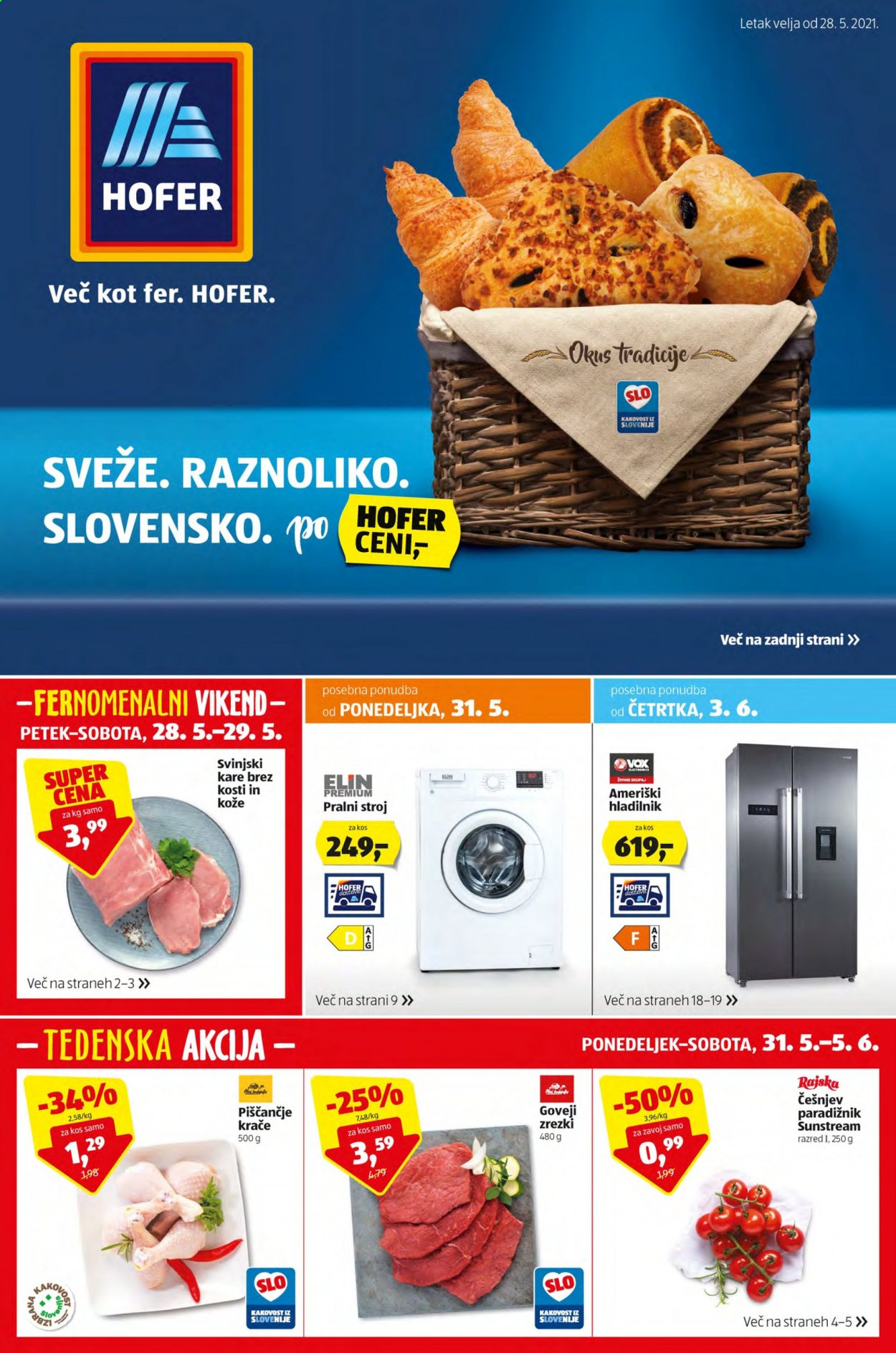 Hofer katalog - 28.5.2021 - 5.6.2021. Stran 1