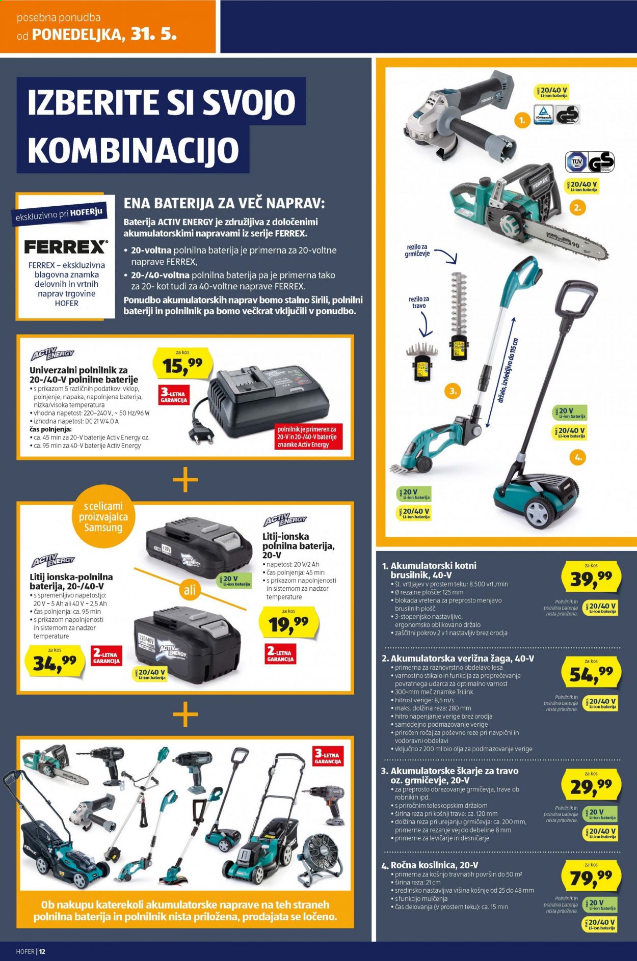 Hofer katalog - 28.5.2021 - 5.6.2021. Stran 12