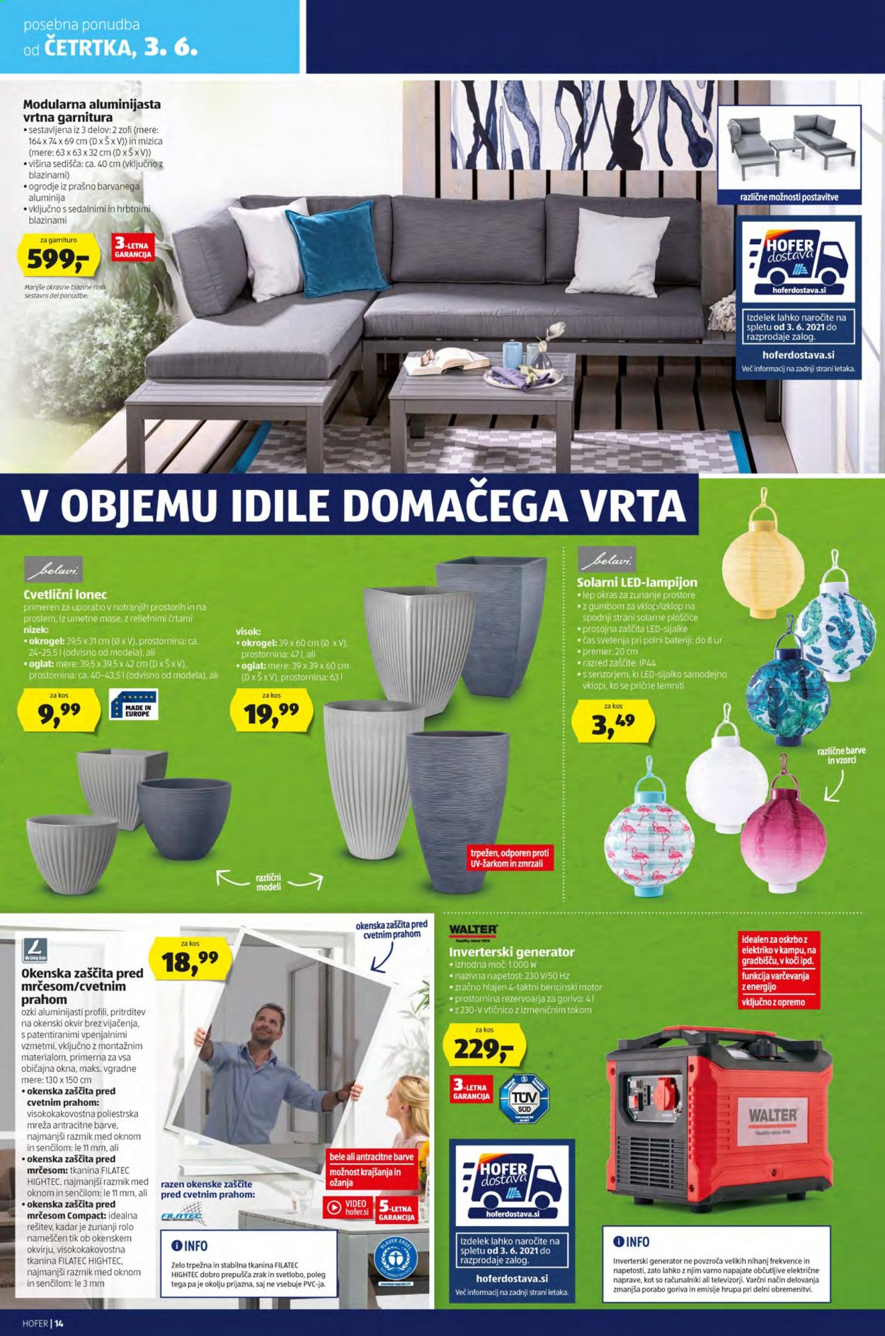 Hofer katalog - 28.5.2021 - 5.6.2021. Stran 14