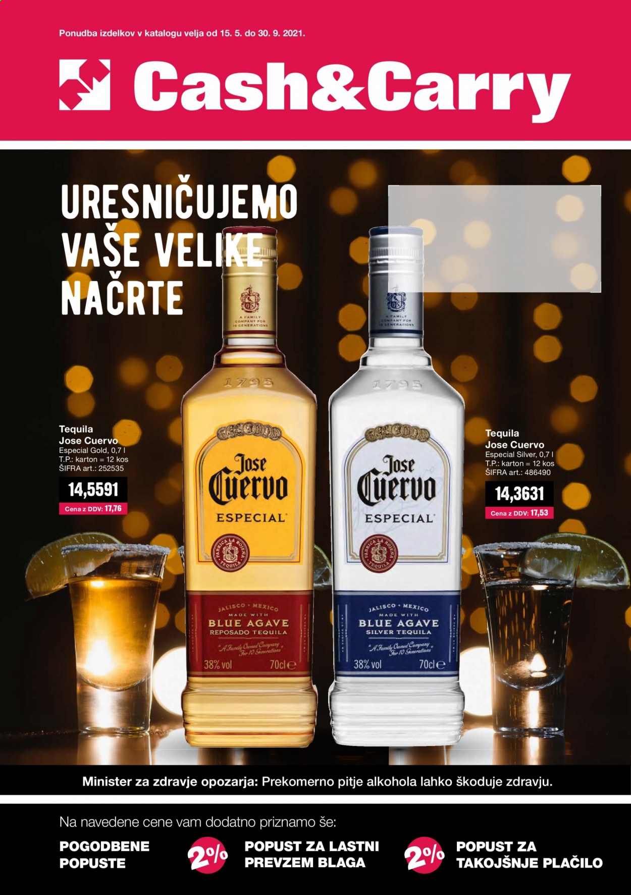 Mercator Cash & Carry katalog - 15.5.2021 - 30.9.2021. Stran 1