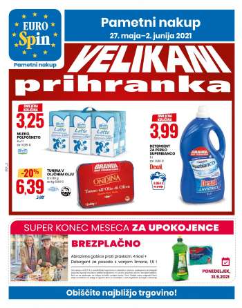 EuroSpin katalog - 27.05.2021 - 02.06.2021.