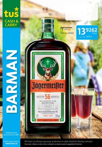 Tuš Cash & Carry katalog - 15.05.2021 - 14.06.2021.