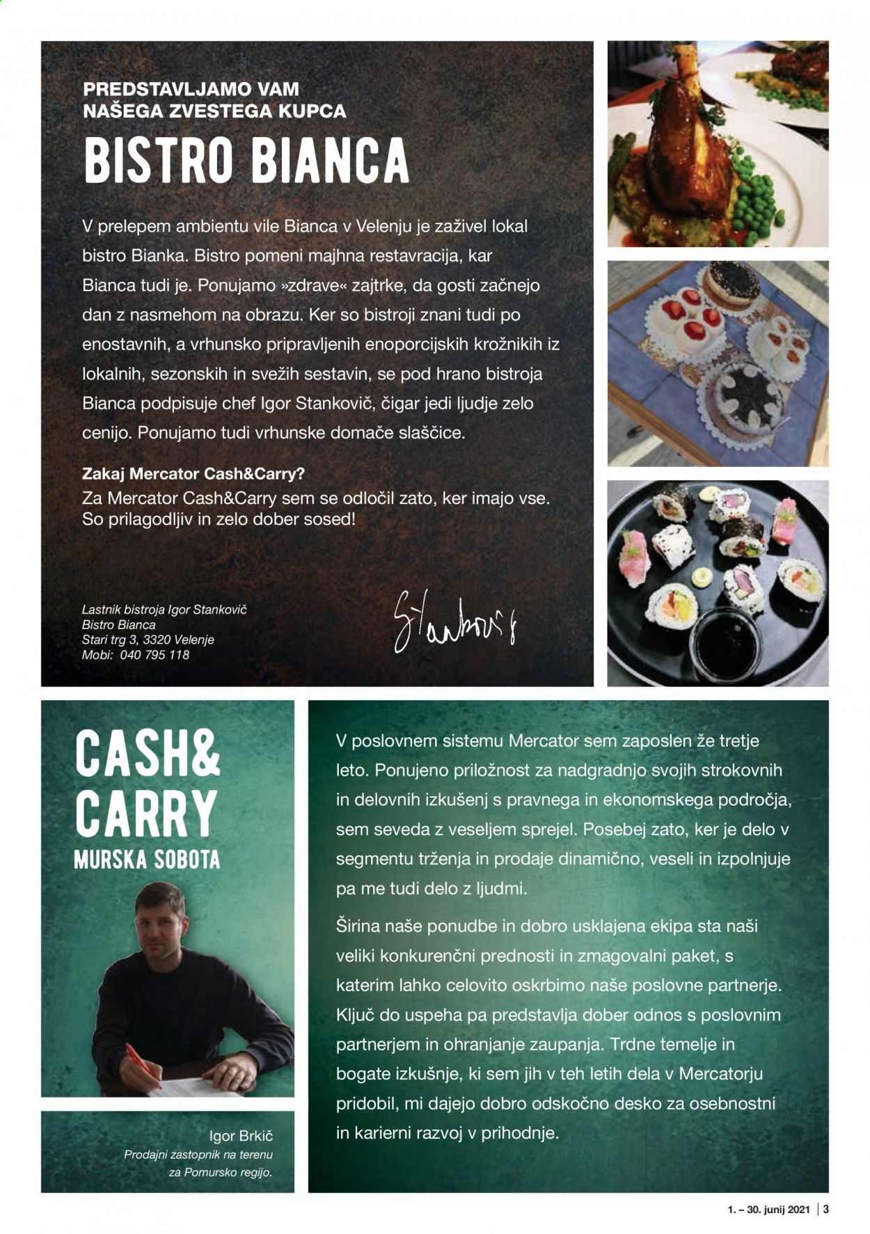 Mercator Cash & Carry katalog - 1.6.2021 - 30.6.2021. Stran 3