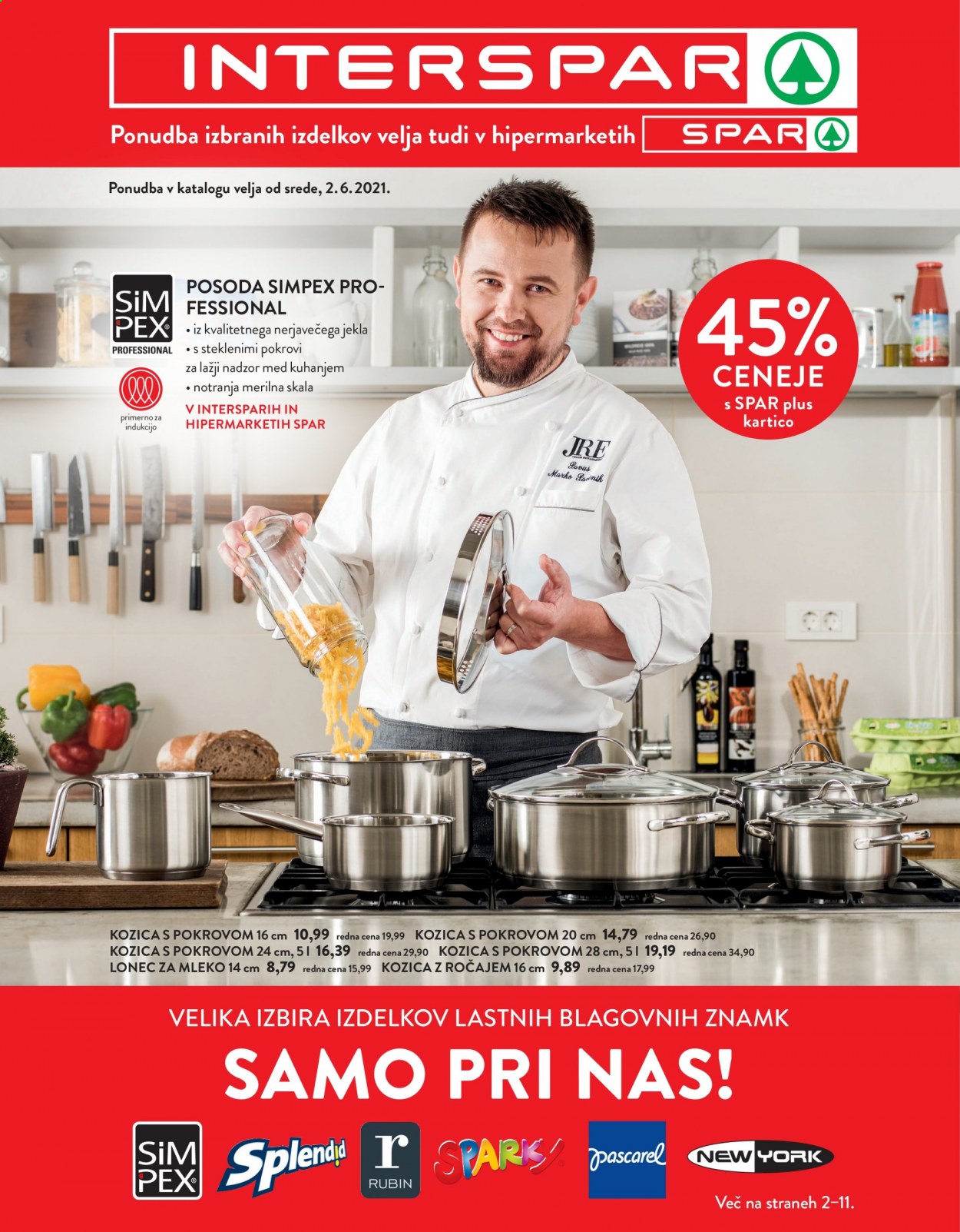 SPAR katalog - 2.6.2021 - 15.6.2021. Stran 1