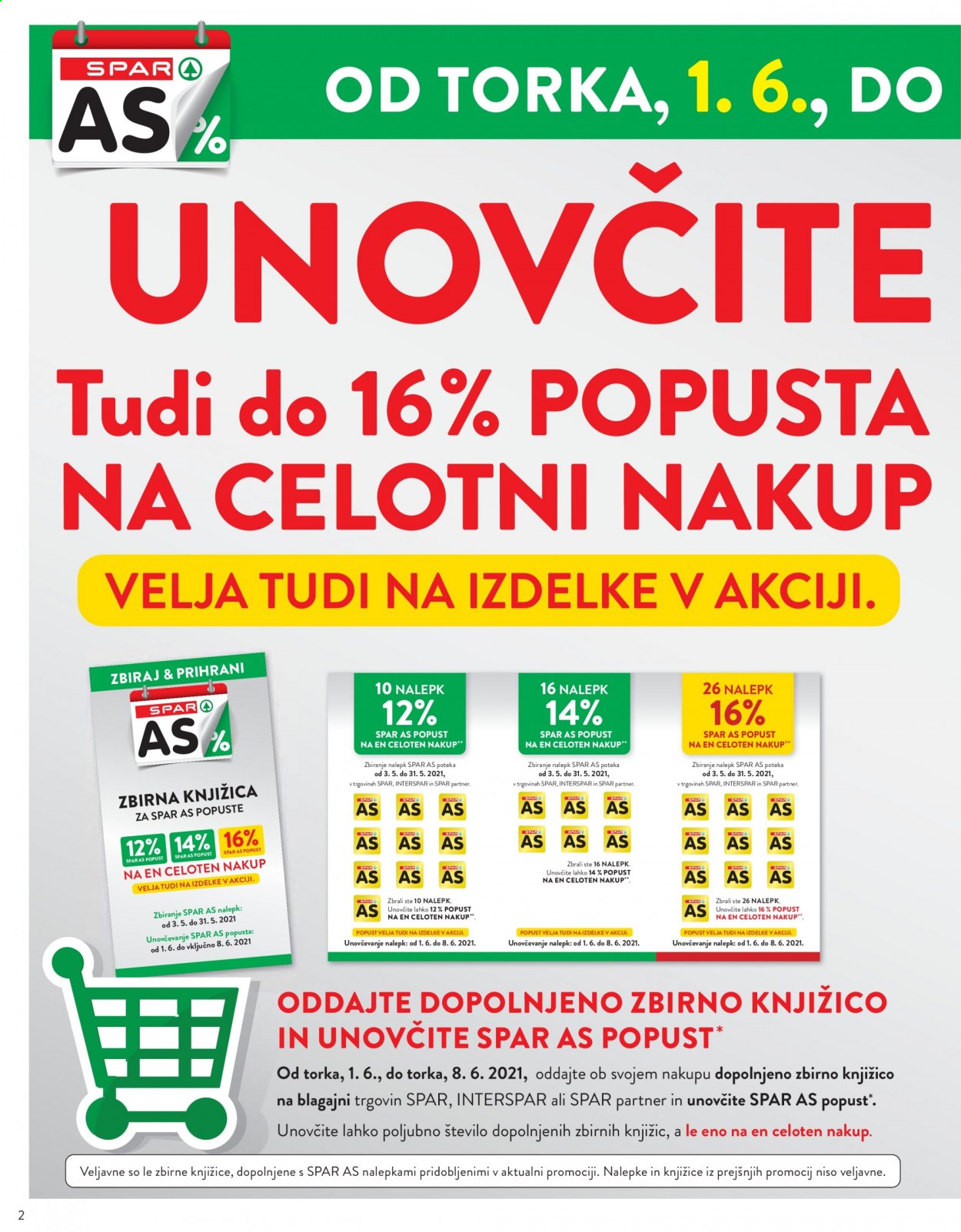 SPAR katalog - 2.6.2021 - 8.6.2021. Stran 2