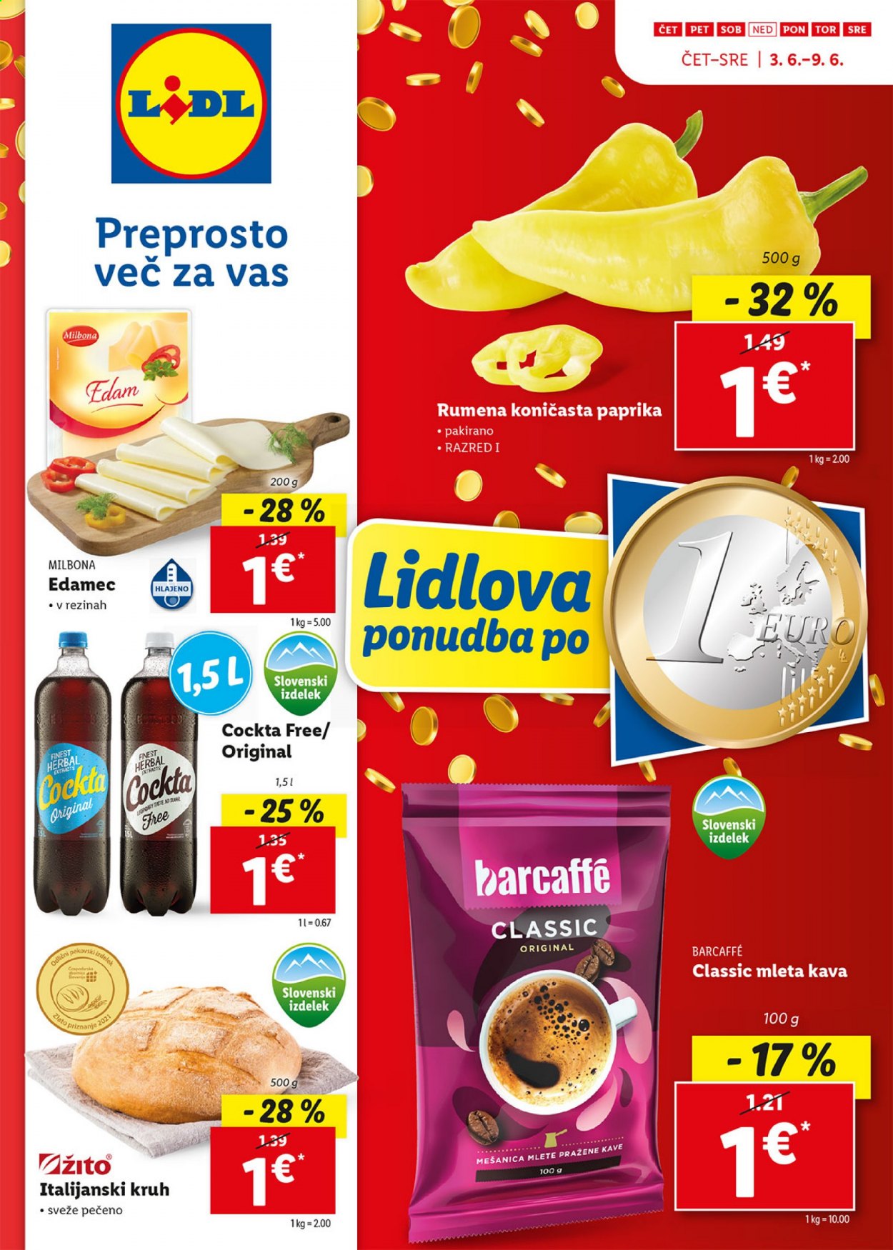 Lidl katalog - 3.6.2021 - 13.6.2021. Stran 1