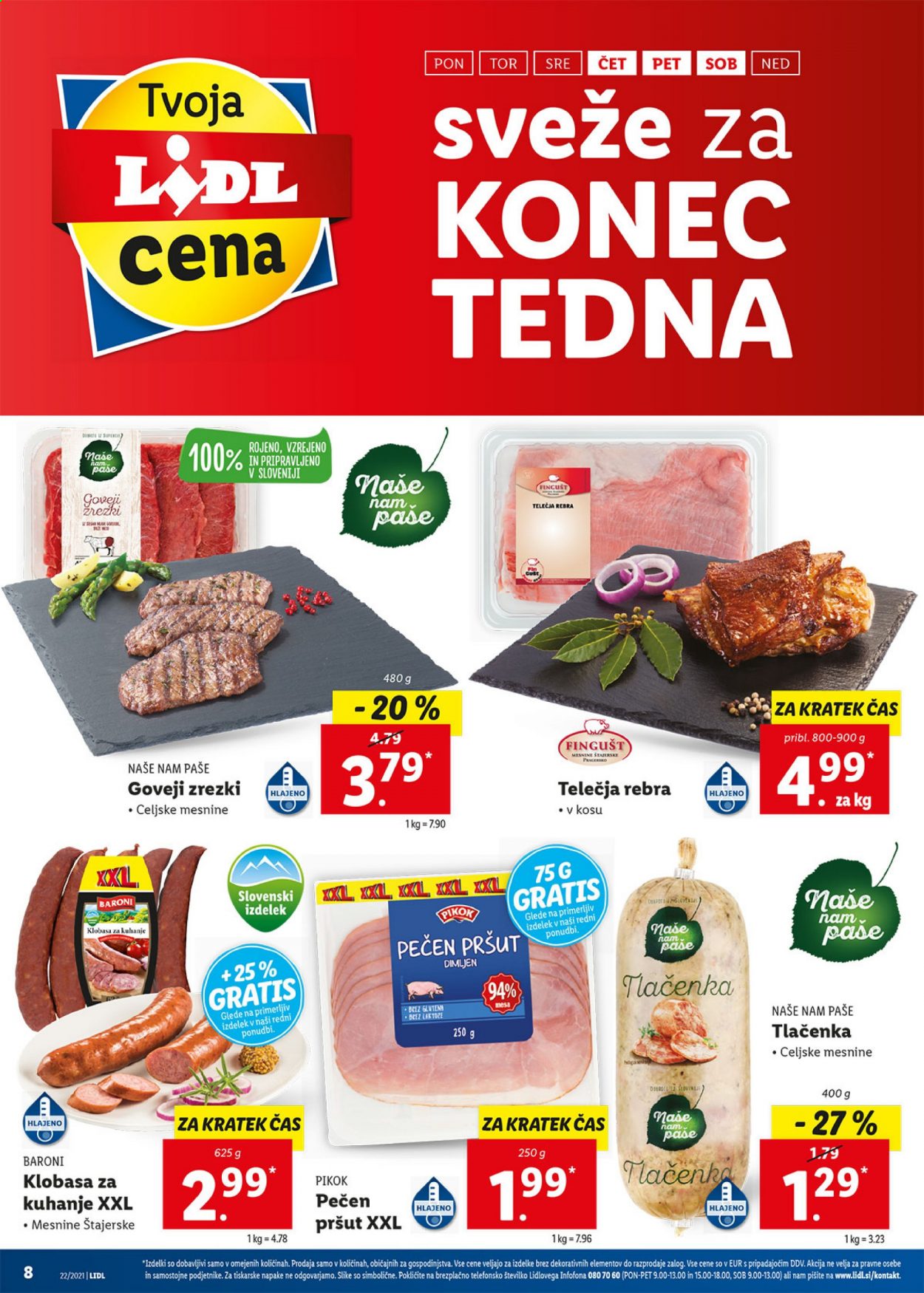 Lidl katalog - 3.6.2021 - 13.6.2021. Stran 8