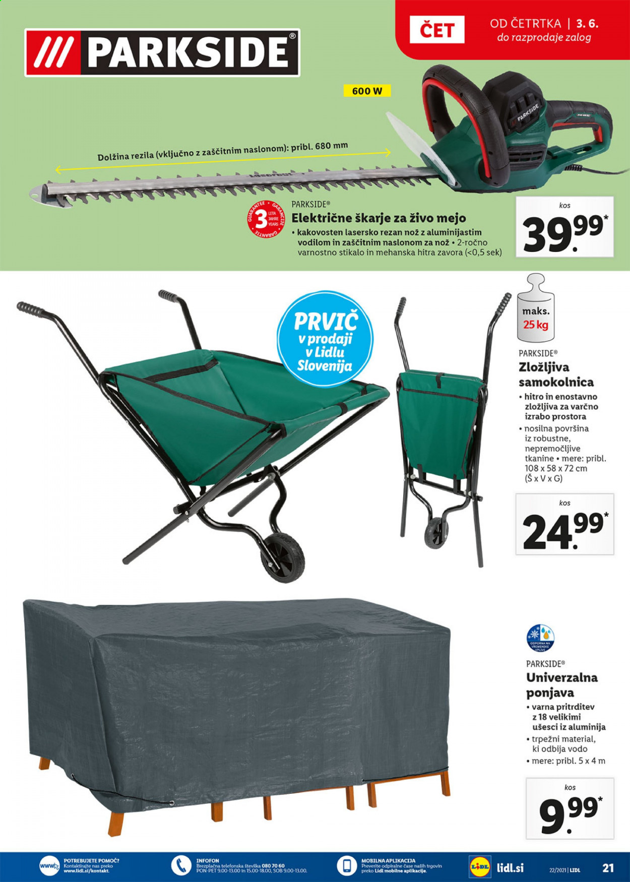 Lidl katalog - 3.6.2021 - 13.6.2021. Stran 21