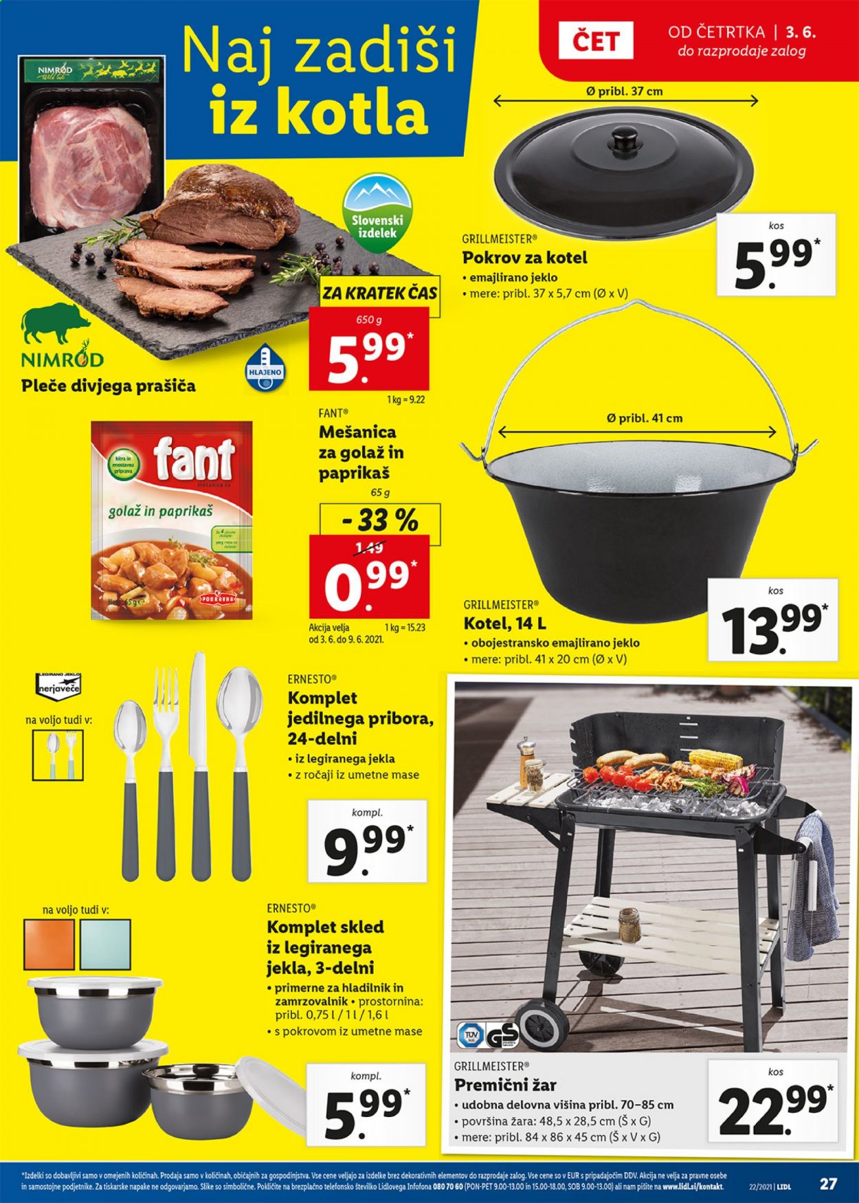 Lidl katalog - 3.6.2021 - 13.6.2021. Stran 27