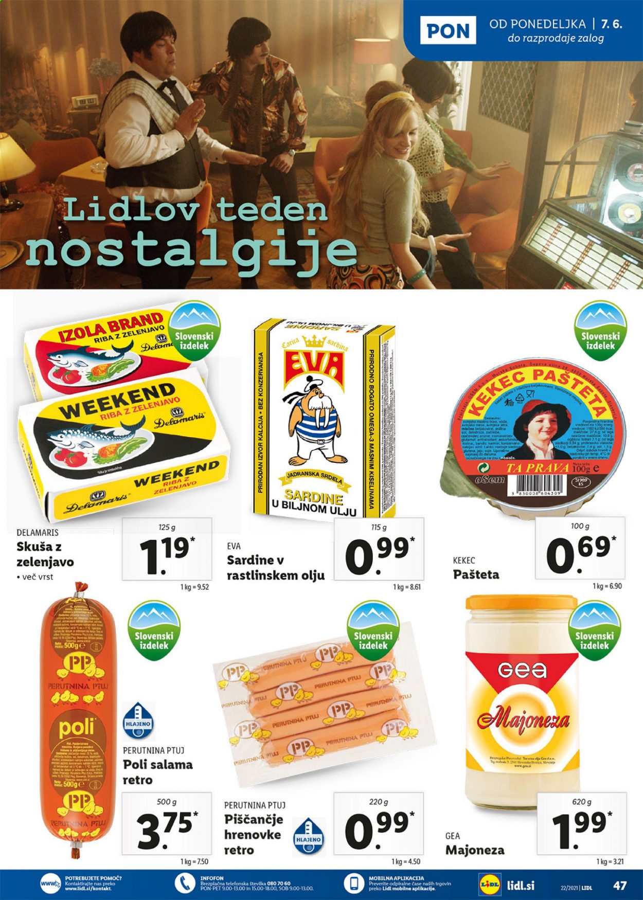 Lidl katalog - 3.6.2021 - 13.6.2021. Stran 47