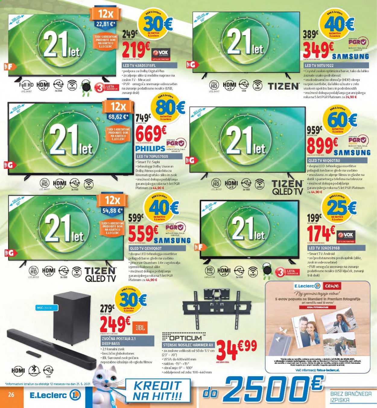 E.Leclerc katalog - 2.6.2021 - 12.6.2021. Stran 26