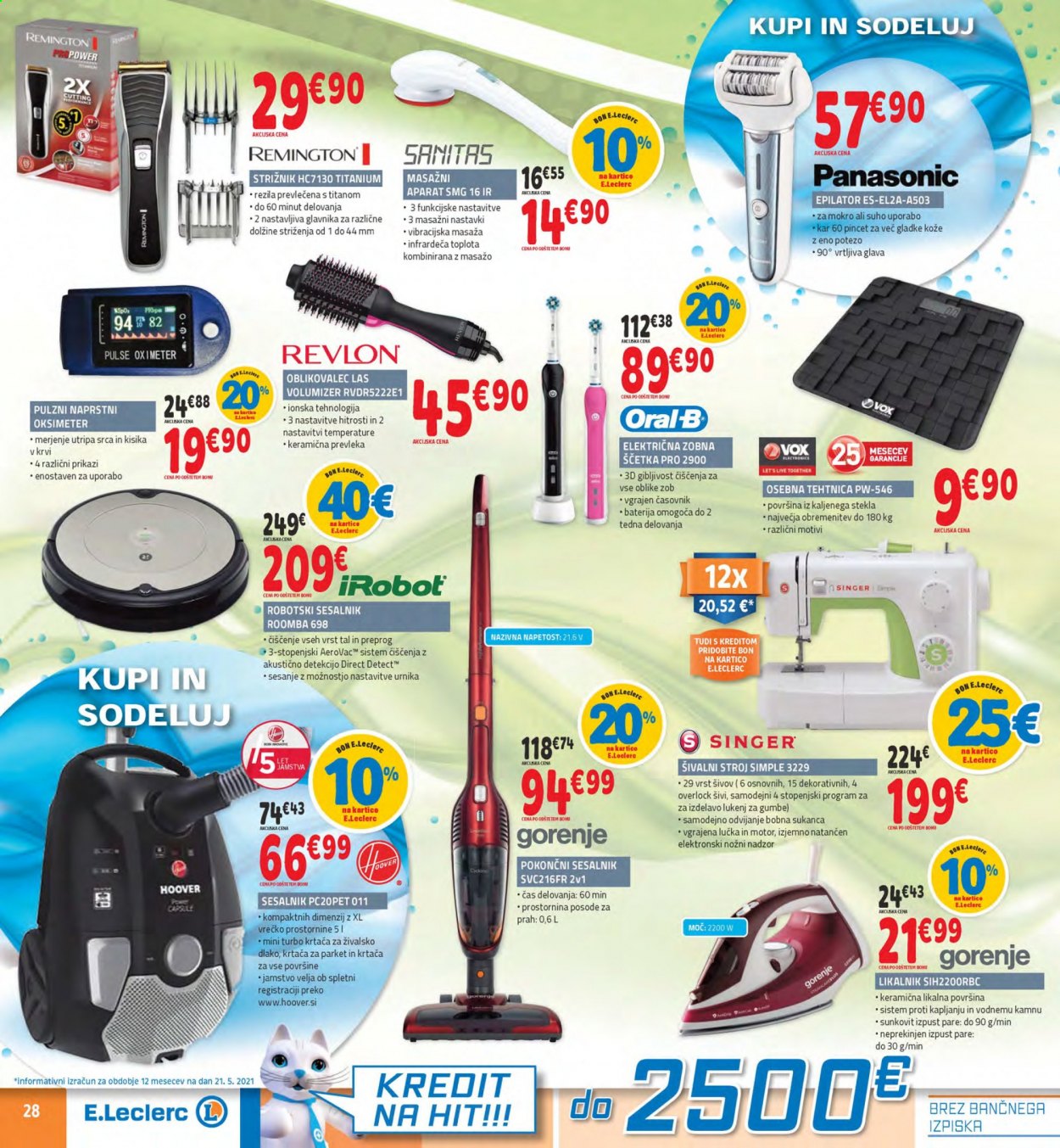 E.Leclerc katalog - 2.6.2021 - 12.6.2021. Stran 28