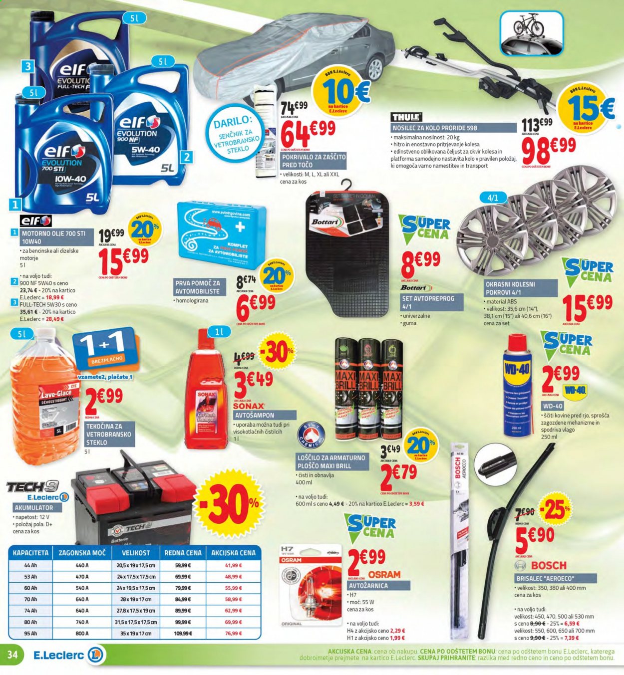 E.Leclerc katalog - 2.6.2021 - 12.6.2021. Stran 34