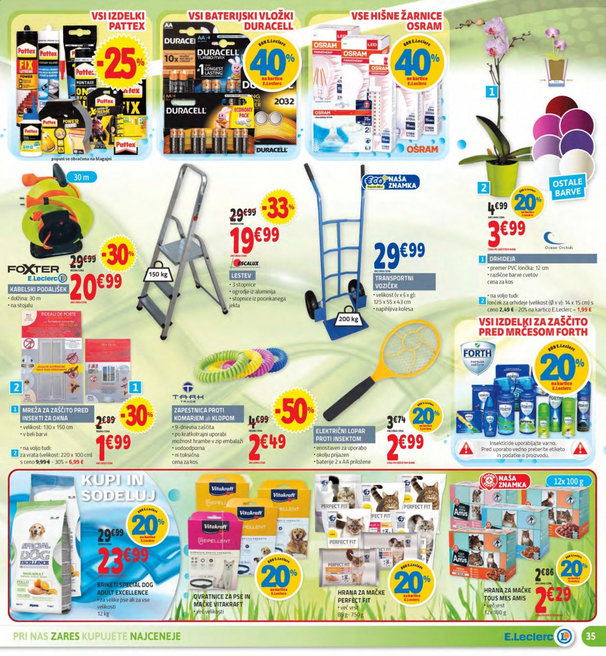 E.Leclerc katalog - 2.6.2021 - 12.6.2021. Stran 35