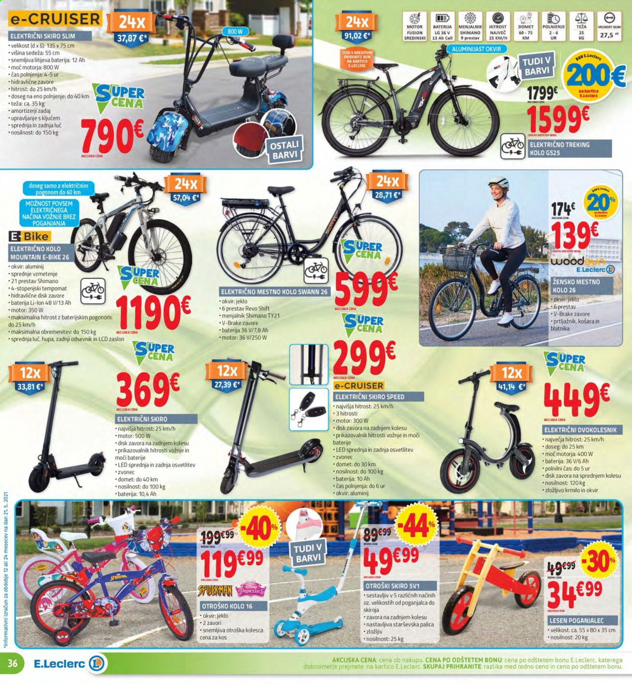 E.Leclerc katalog - 2.6.2021 - 12.6.2021. Stran 36