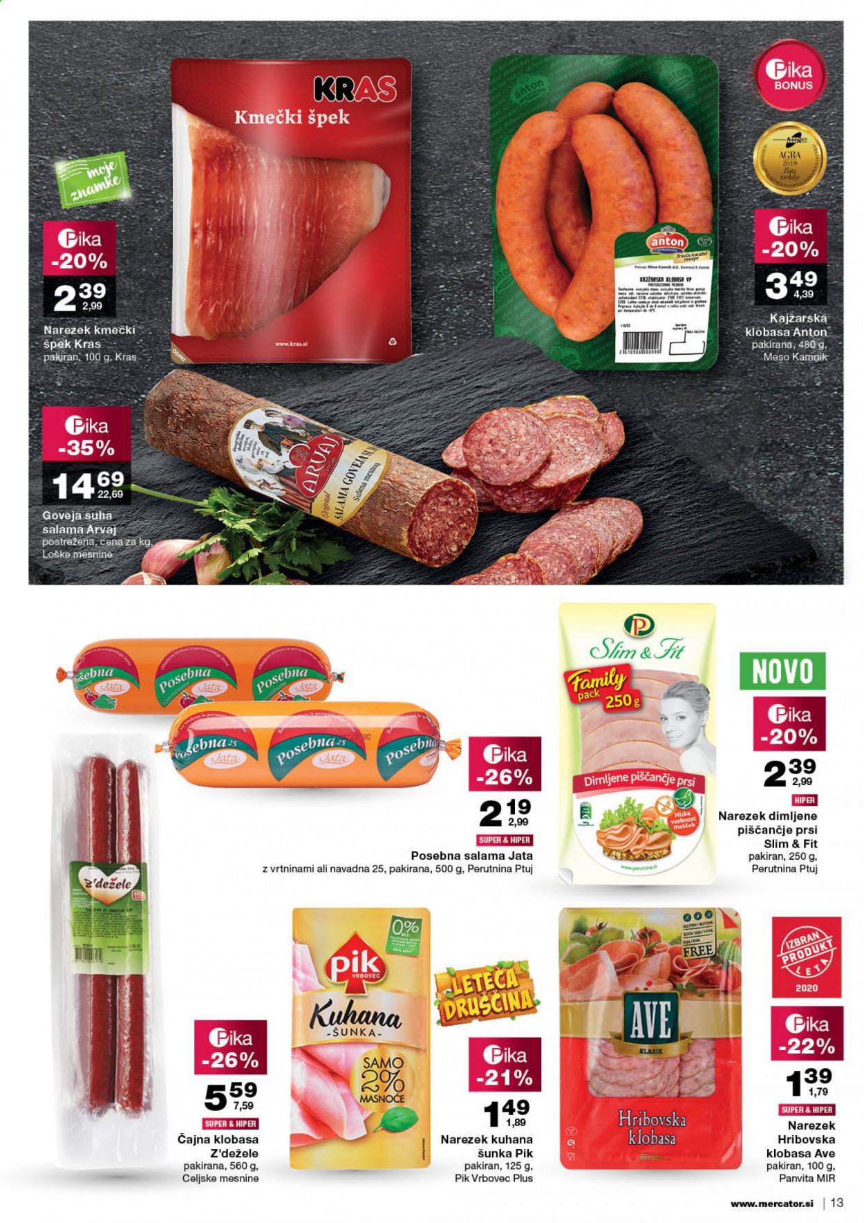Mercator katalog - 3.6.2021 - 9.6.2021. Stran 13