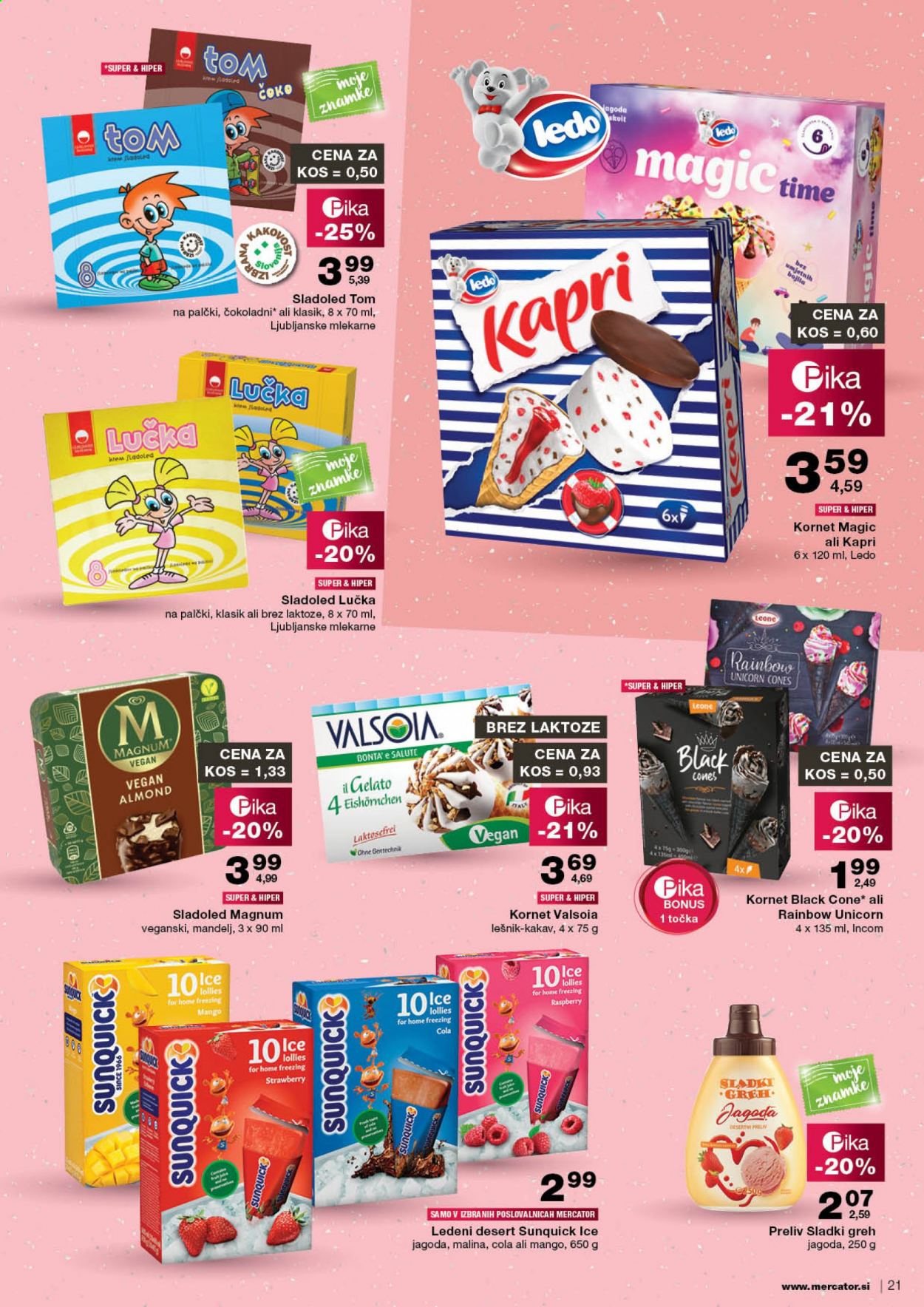 Mercator katalog - 3.6.2021 - 9.6.2021. Stran 21
