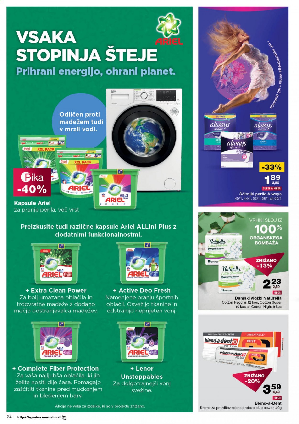 Mercator katalog - 3.6.2021 - 9.6.2021. Stran 34