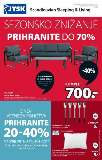 JYSK katalog - 03.06.2021 - 16.06.2021.