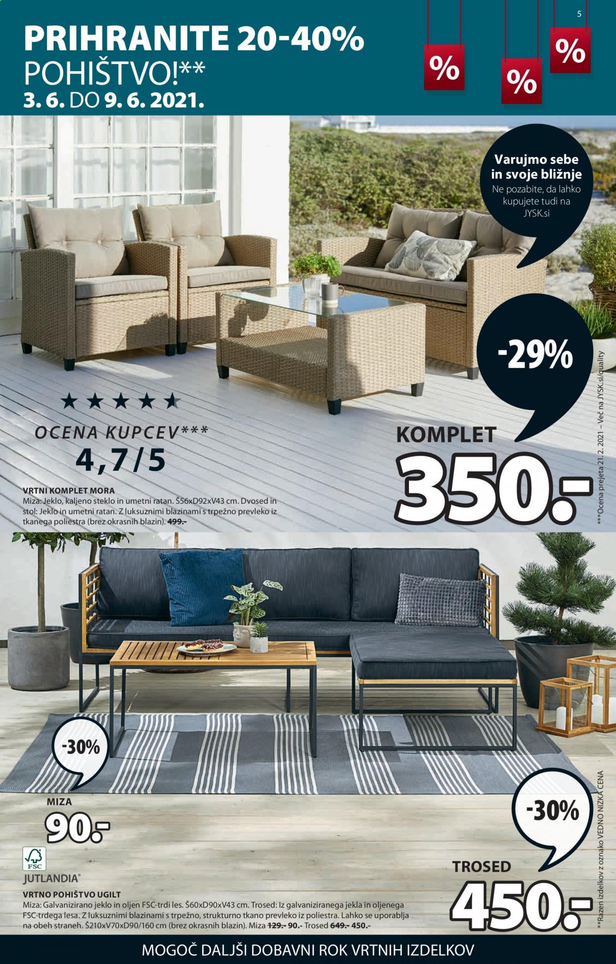 JYSK katalog - 3.6.2021 - 16.6.2021. Stran 5
