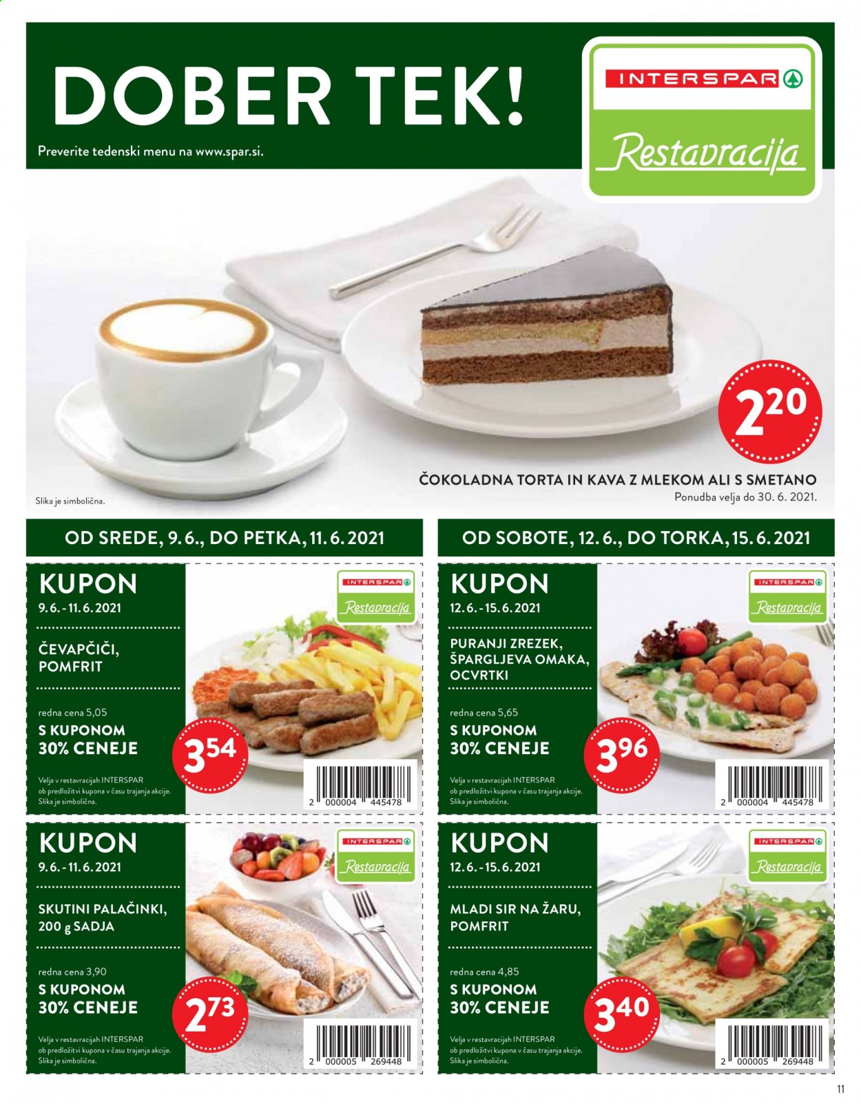 SPAR katalog - 9.6.2021 - 22.6.2021. Stran 11