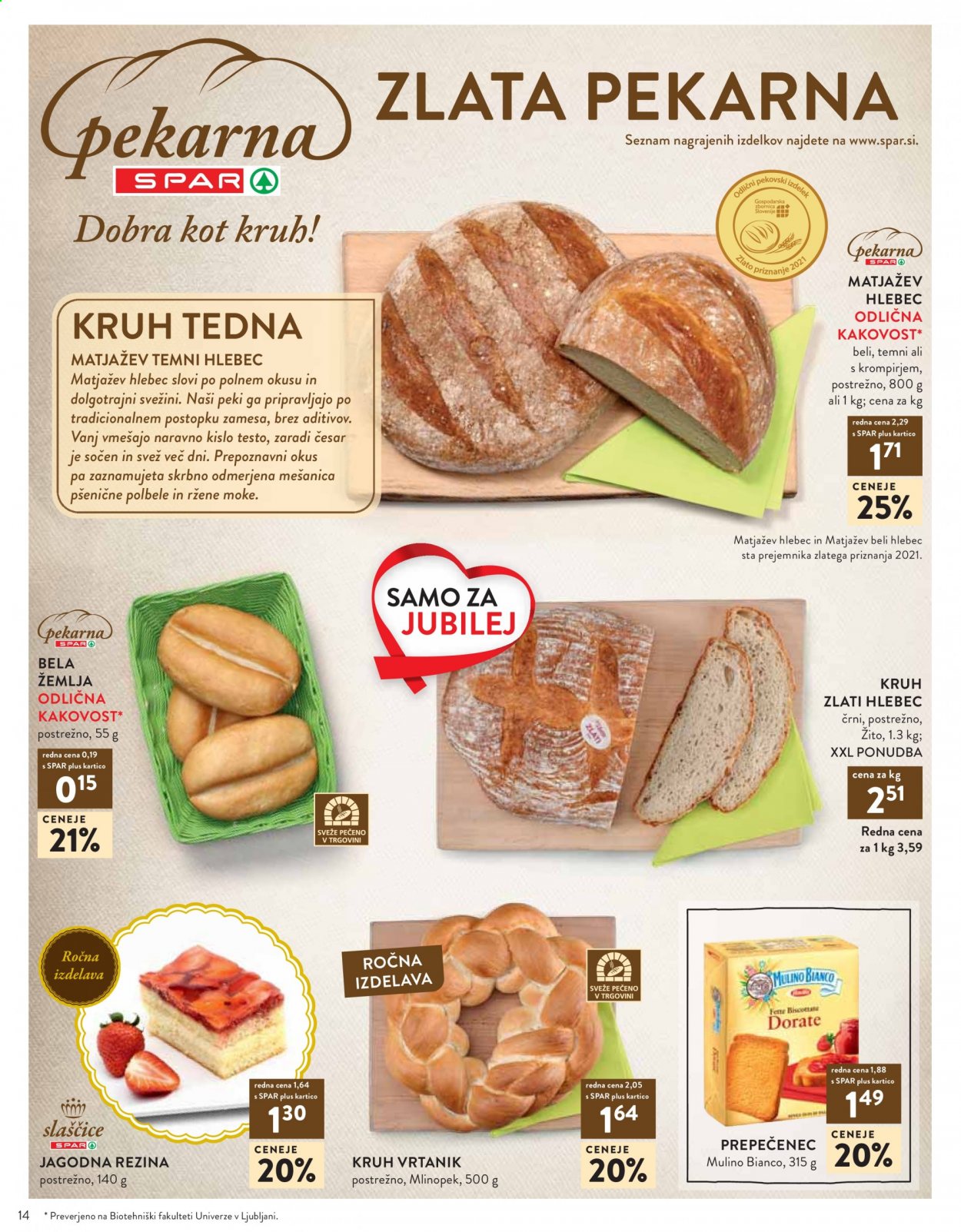 SPAR katalog - 9.6.2021 - 22.6.2021. Stran 14