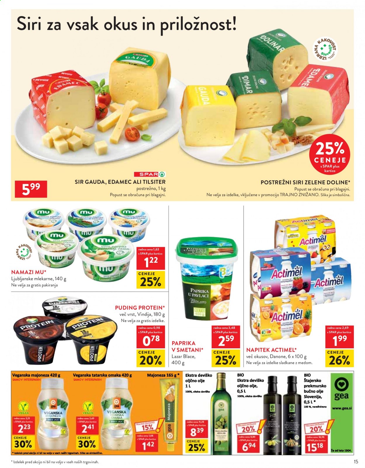 SPAR katalog - 9.6.2021 - 22.6.2021. Stran 15