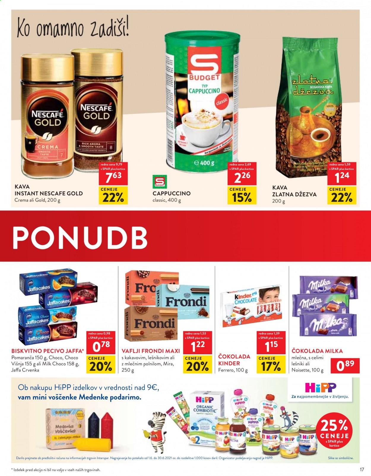 SPAR katalog - 9.6.2021 - 22.6.2021. Stran 17
