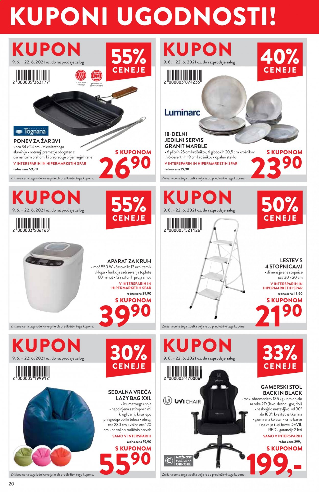 SPAR katalog - 9.6.2021 - 22.6.2021. Stran 20