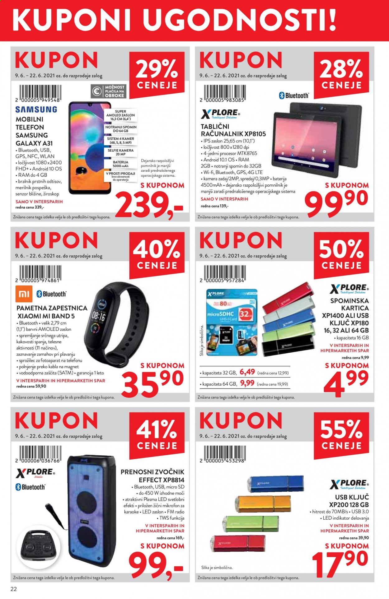 SPAR katalog - 9.6.2021 - 22.6.2021. Stran 22