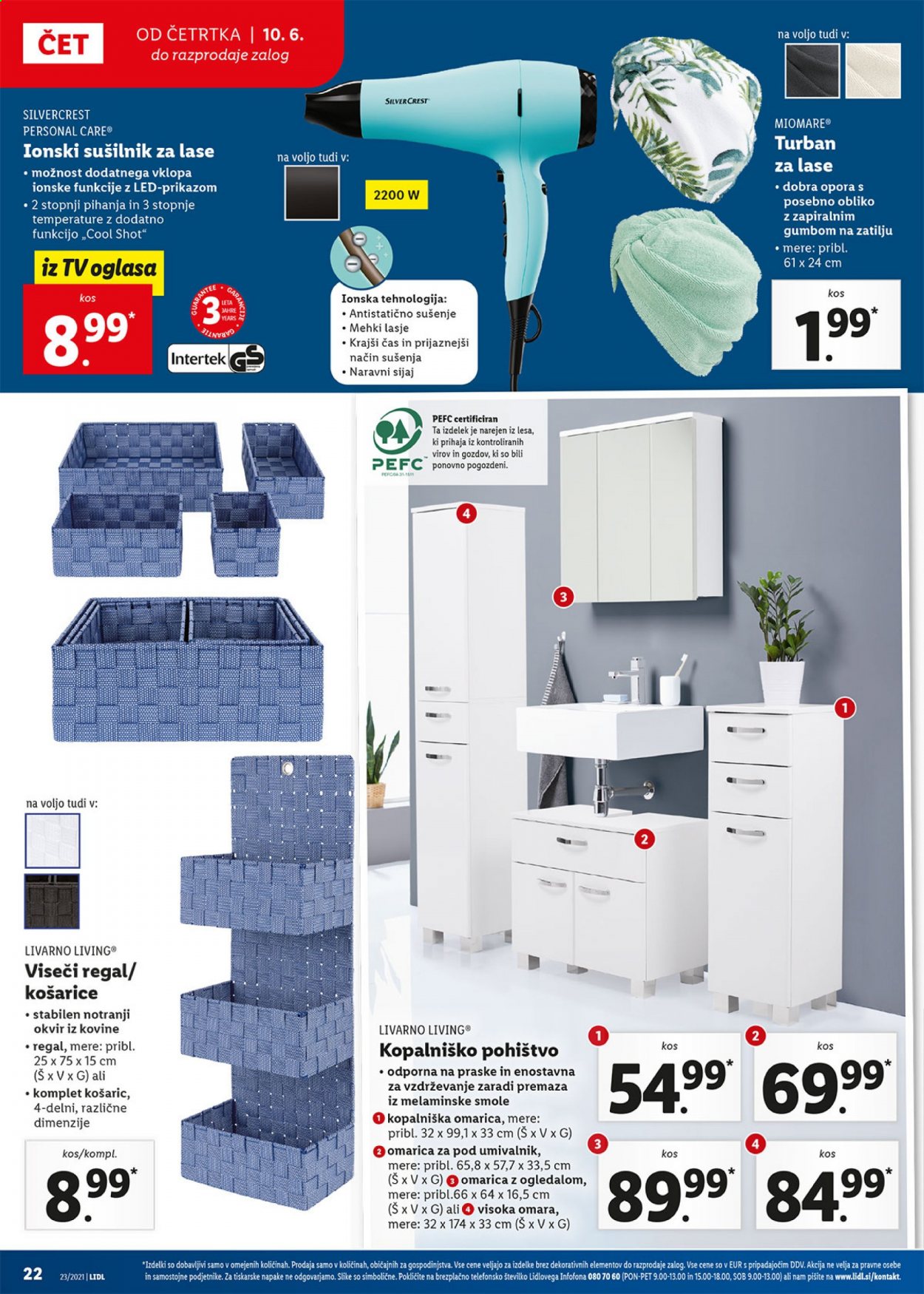 Lidl katalog - 10.6.2021 - 20.6.2021. Stran 22