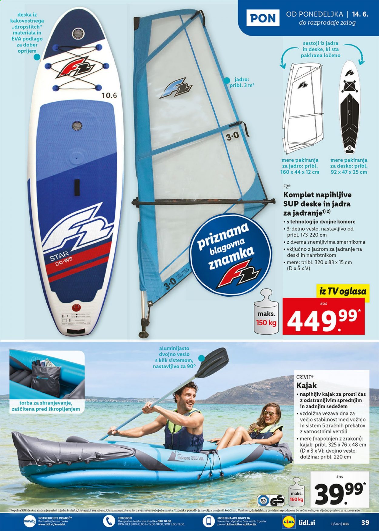 Lidl katalog - 10.6.2021 - 20.6.2021. Stran 39