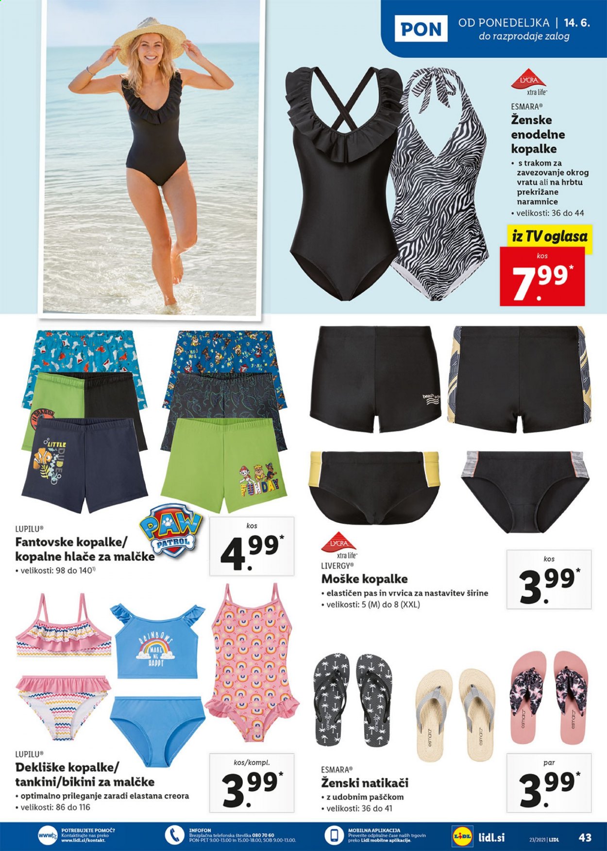 Lidl katalog - 10.6.2021 - 20.6.2021. Stran 43