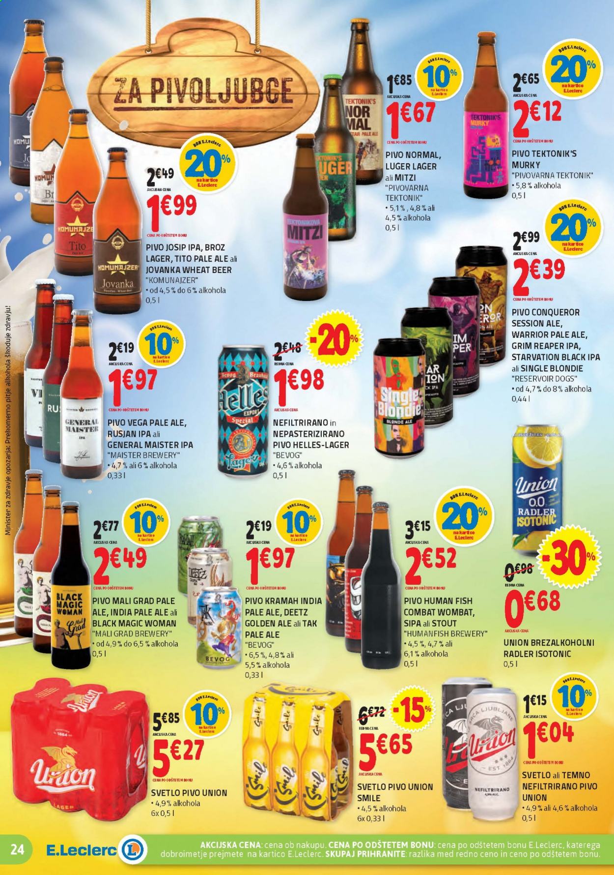 E.Leclerc katalog - 9.6.2021 - 19.6.2021. Stran 24