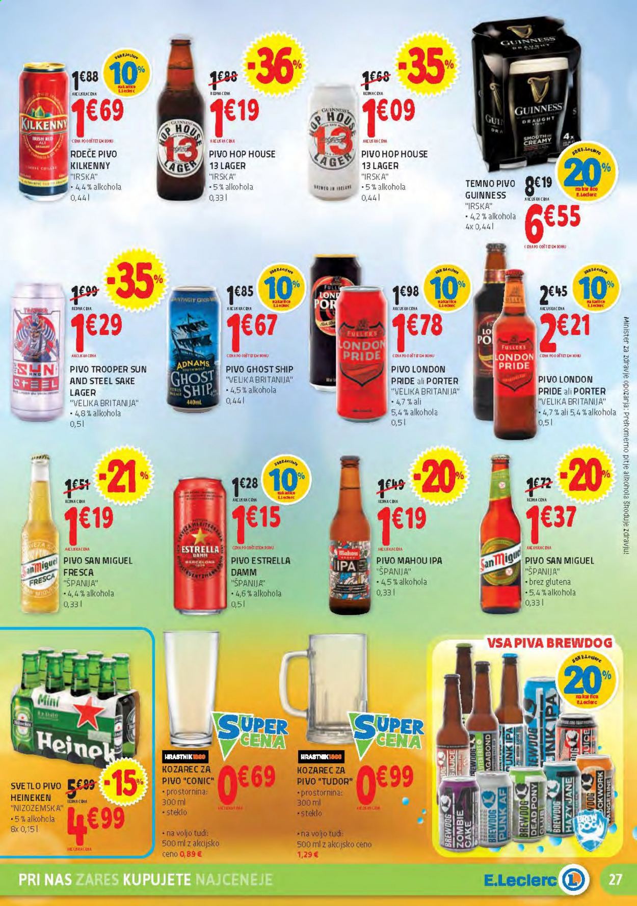 E.Leclerc katalog - 9.6.2021 - 19.6.2021. Stran 27