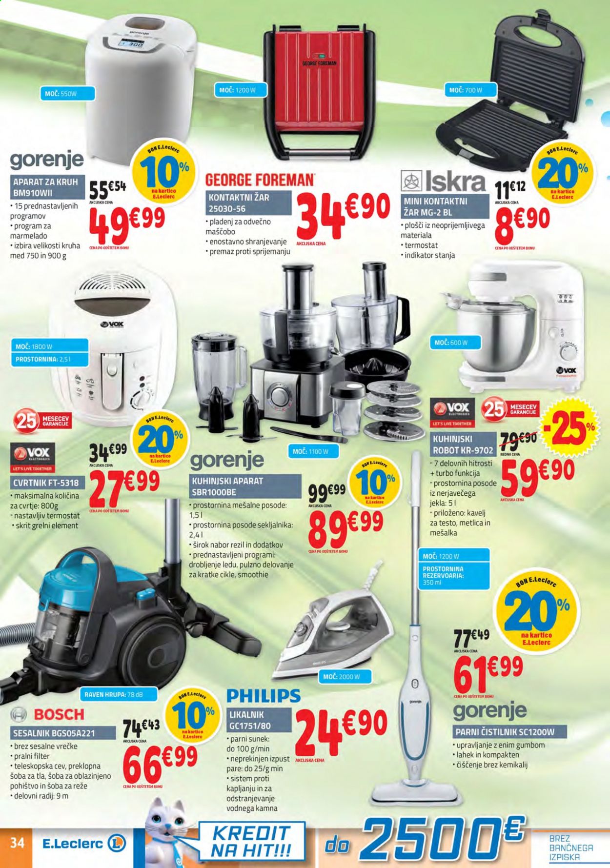 E.Leclerc katalog - 9.6.2021 - 19.6.2021. Stran 34